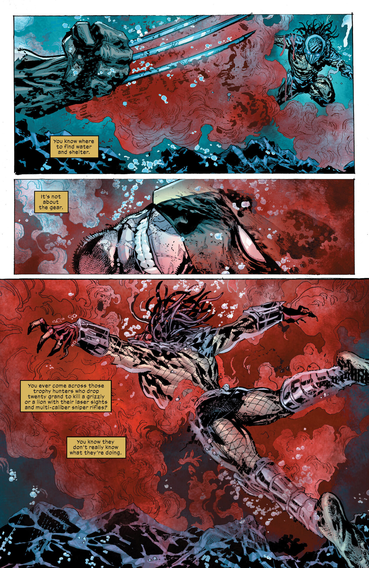 Read online Predator vs. Wolverine comic -  Issue #3 - 3