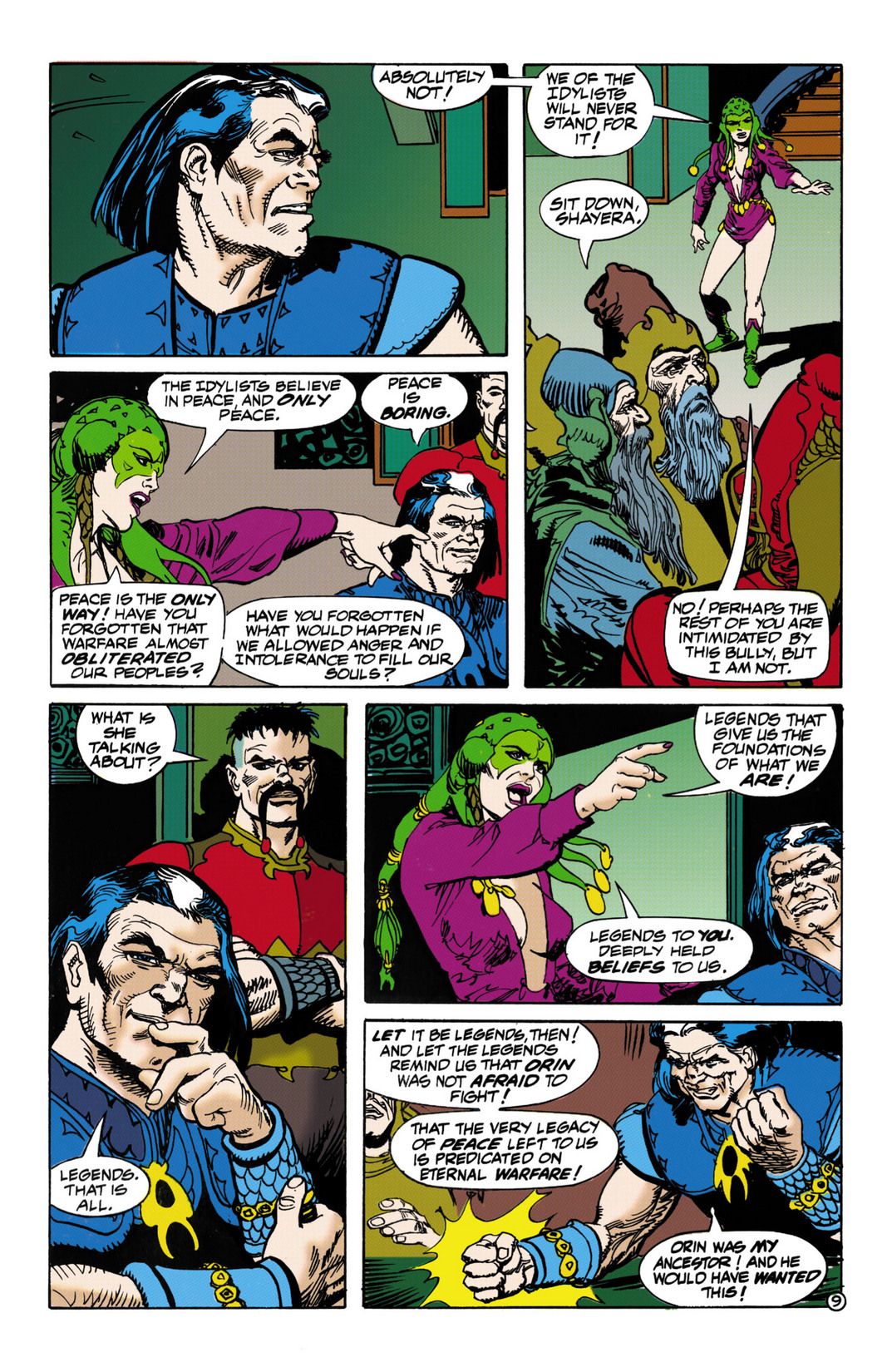 Read online The Atlantis Chronicles comic -  Issue #6 - 9