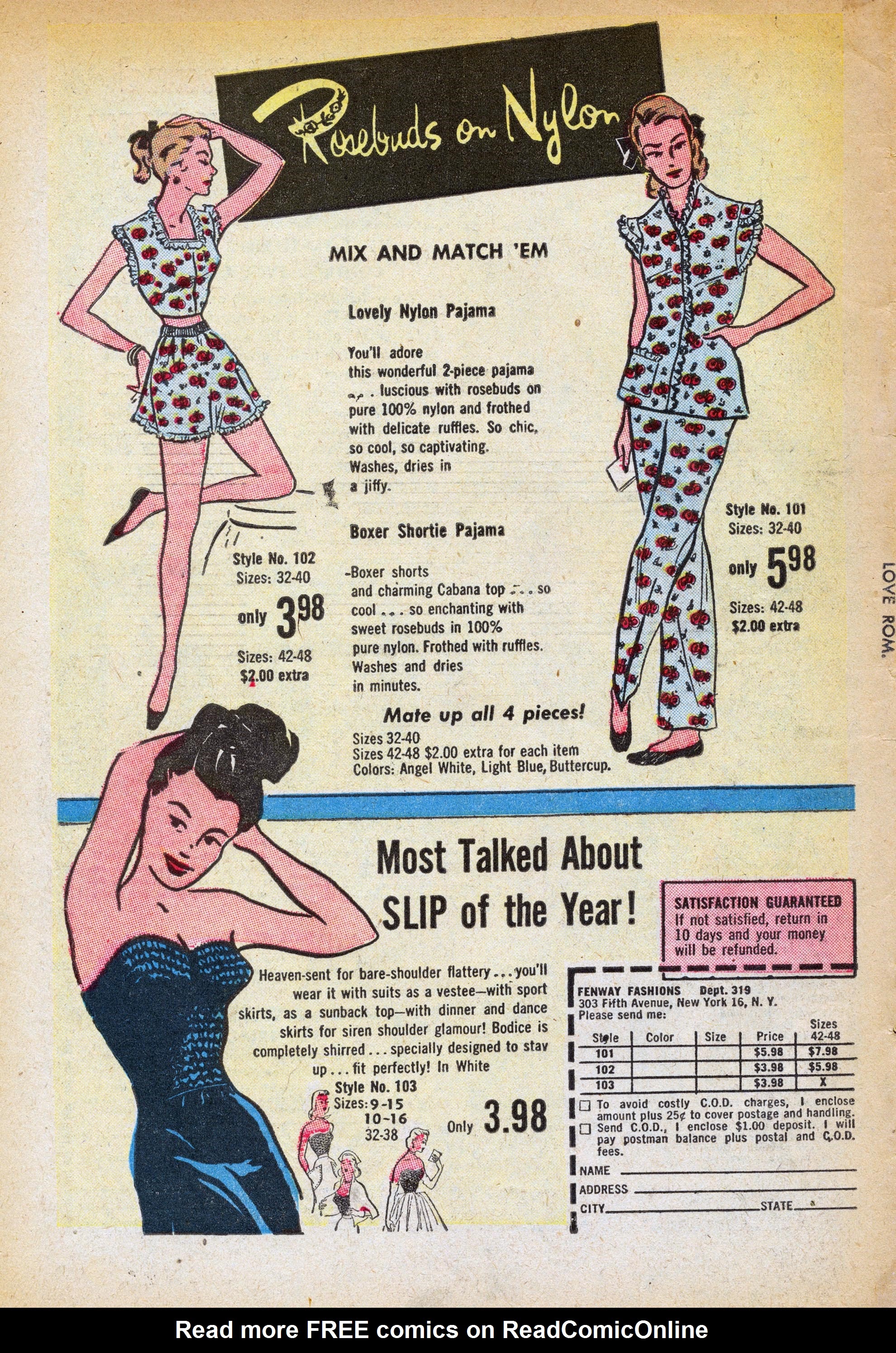 Read online Love Romances comic -  Issue #29 - 34