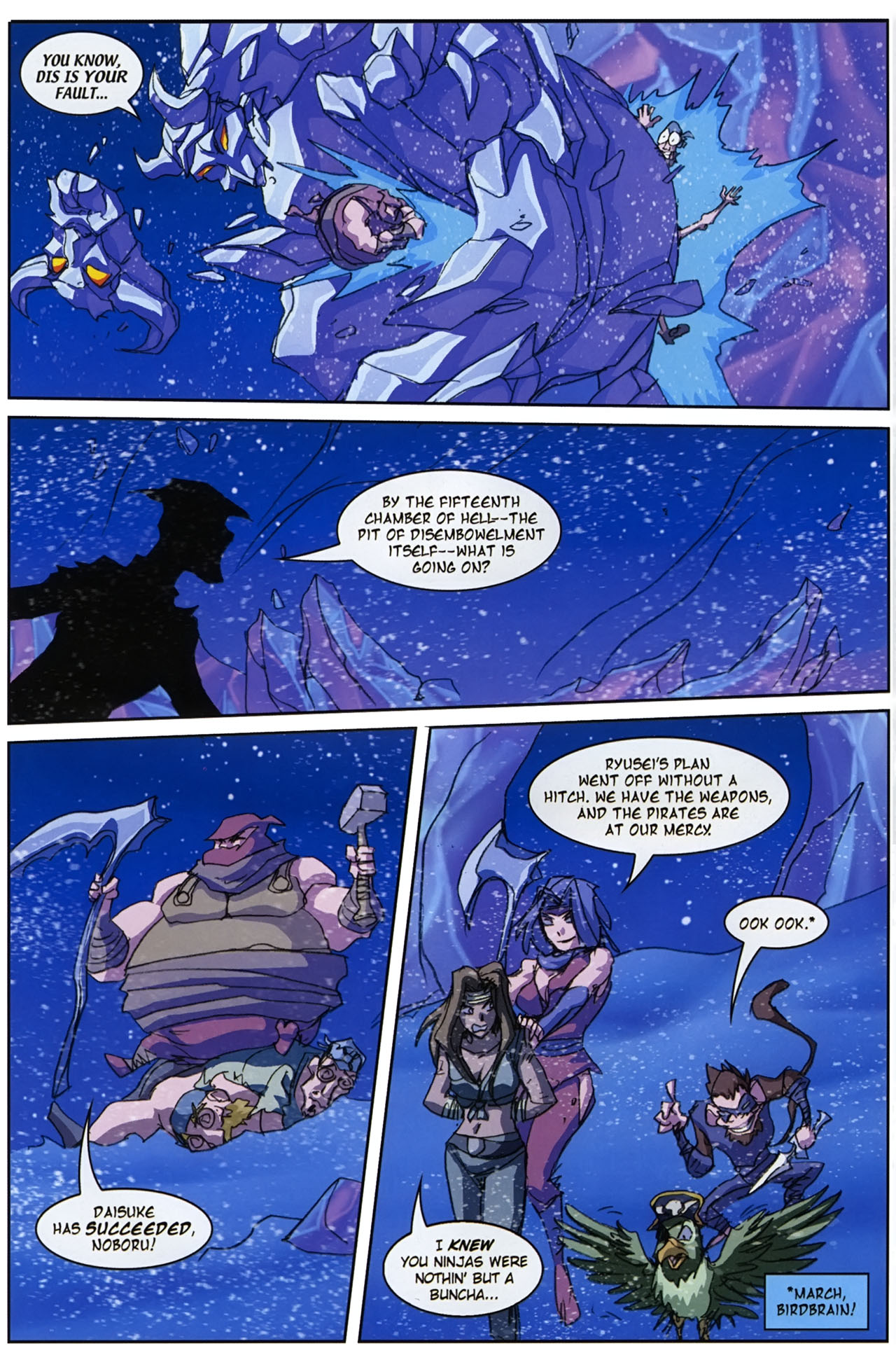 Read online Pirates vs. Ninjas II comic -  Issue #8 - 21