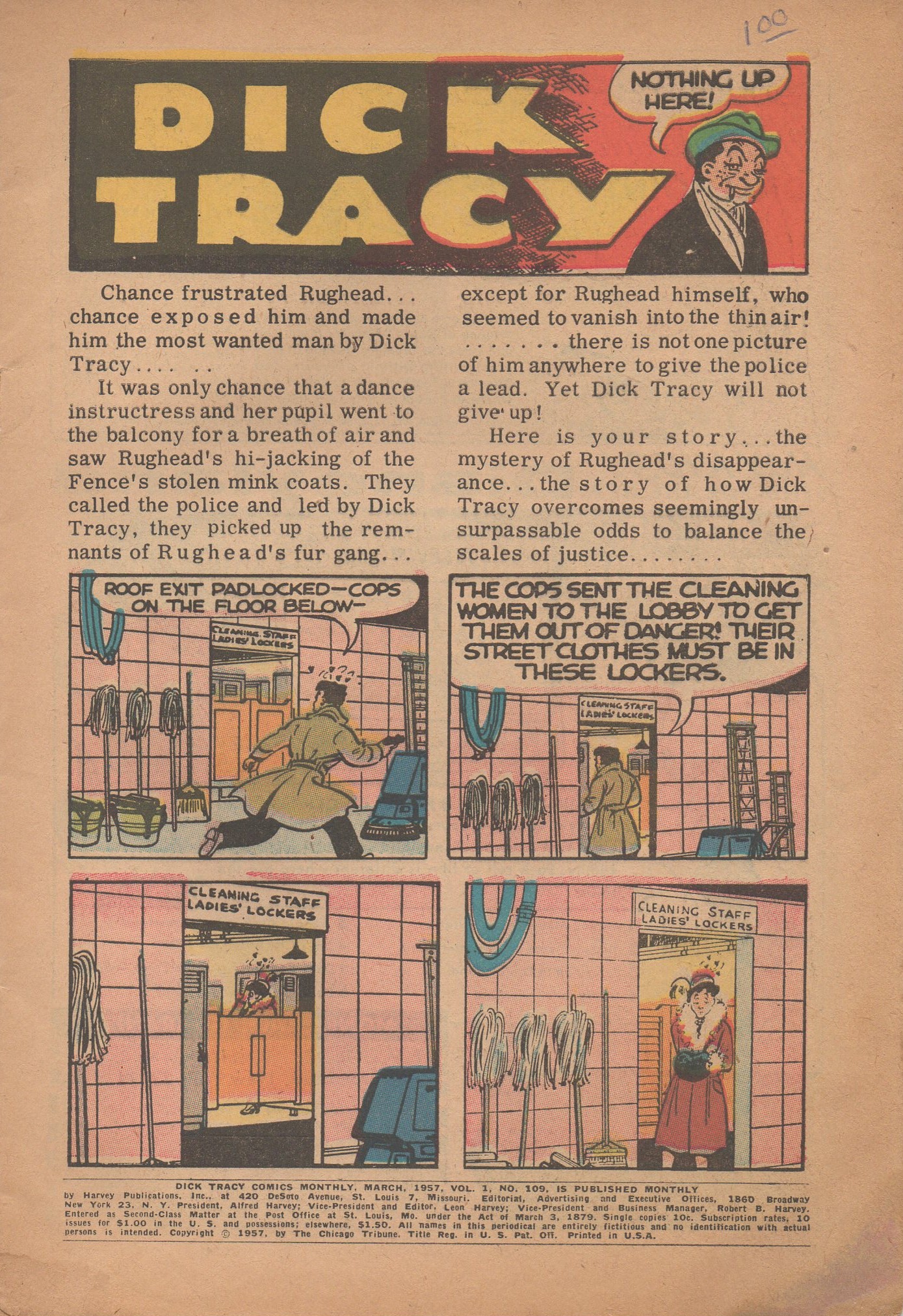 Read online Dick Tracy comic -  Issue #109 - 3