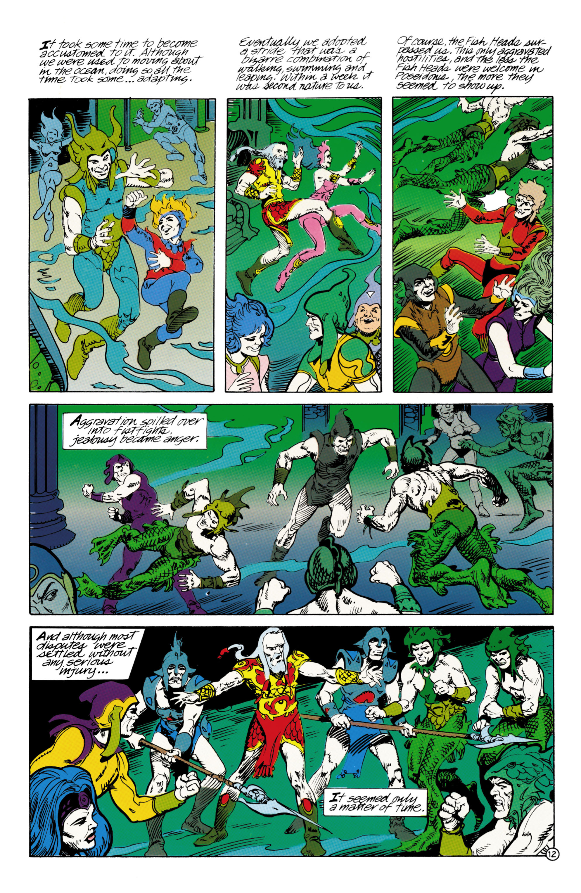 Read online The Atlantis Chronicles comic -  Issue #4 - 12