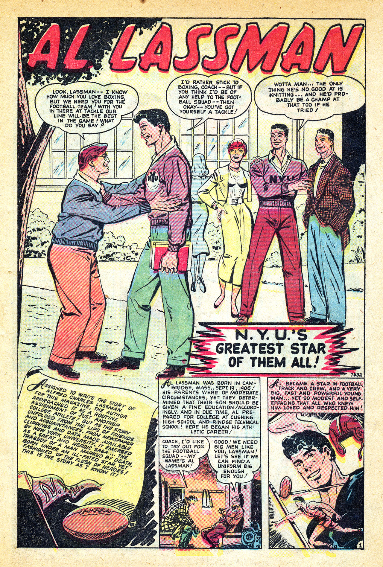Read online Sports Action comic -  Issue #3 - 43