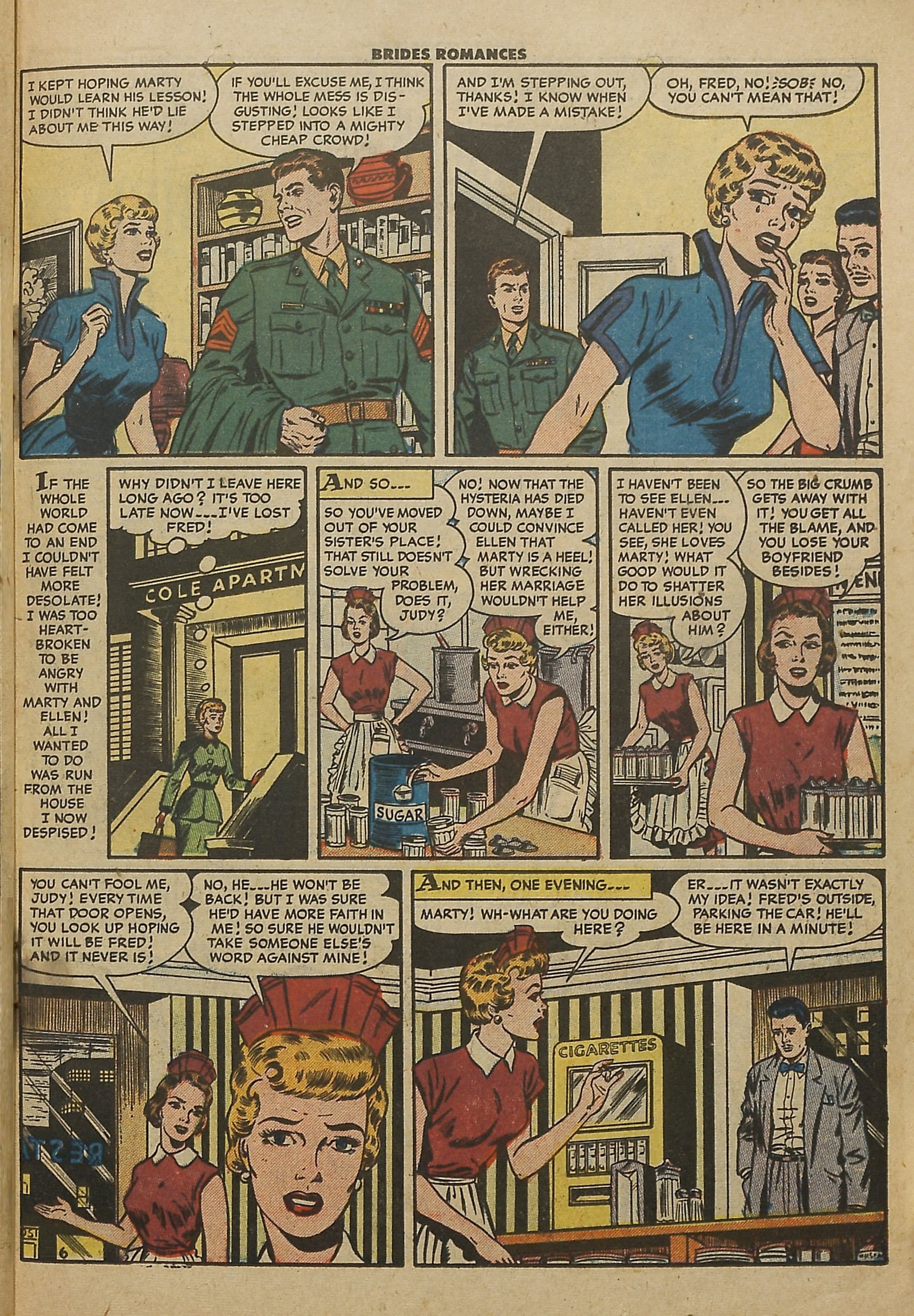 Read online Brides Romances comic -  Issue #7 - 23