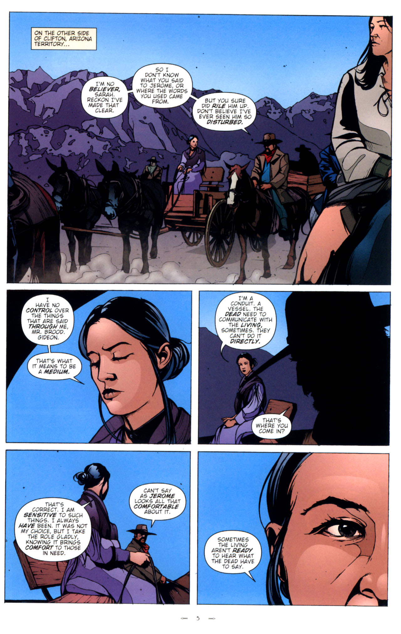 Read online Desperadoes: Banners of Gold comic -  Issue #4 - 7