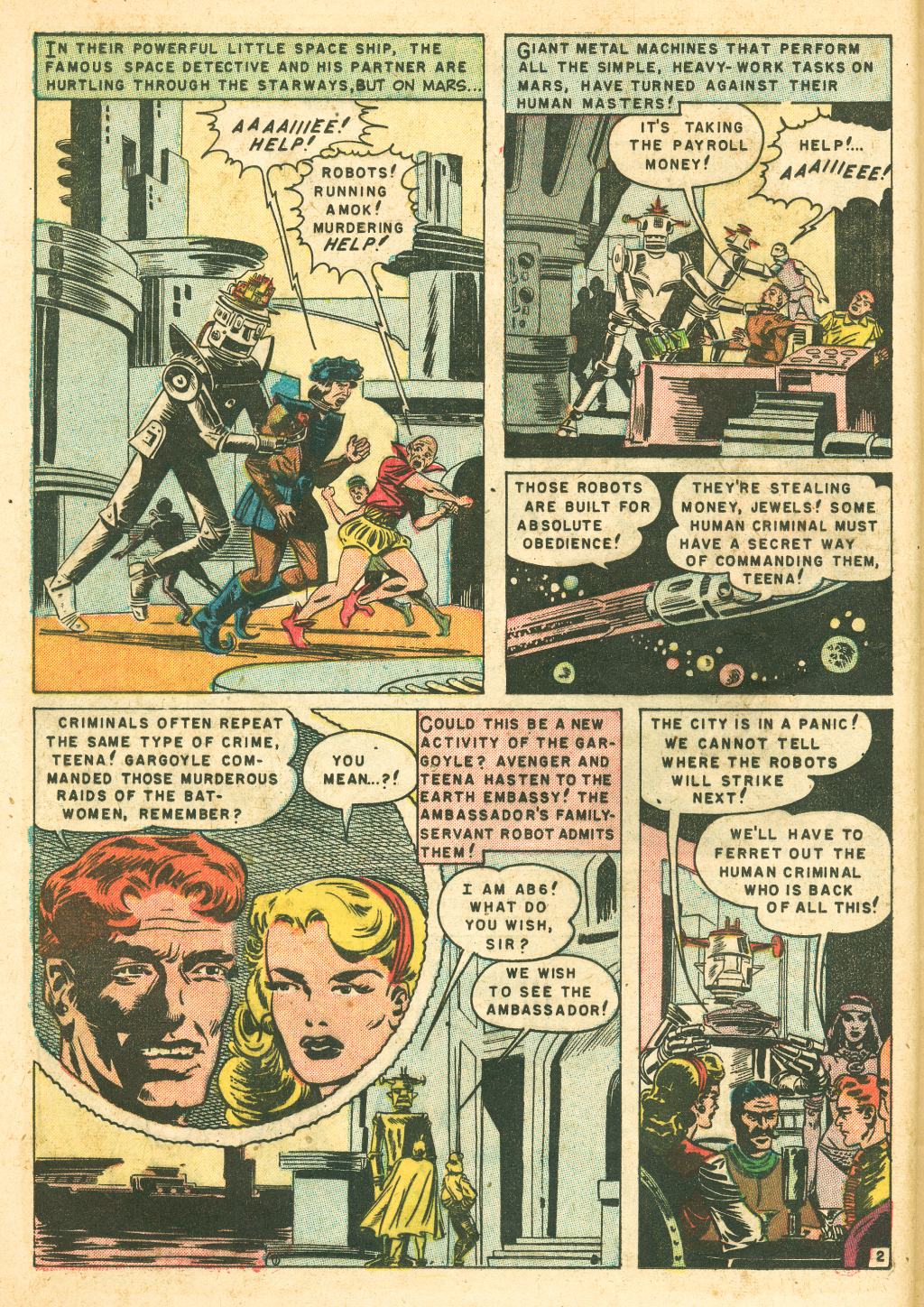 Read online Space Detective comic -  Issue #2 - 12
