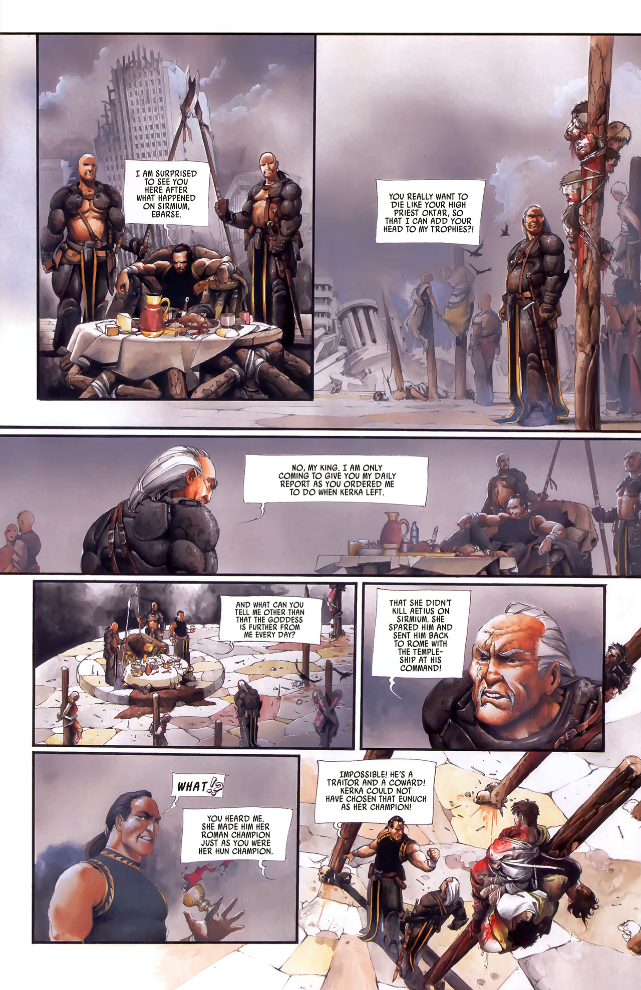 Read online Scourge of the Gods comic -  Issue #3 - 15