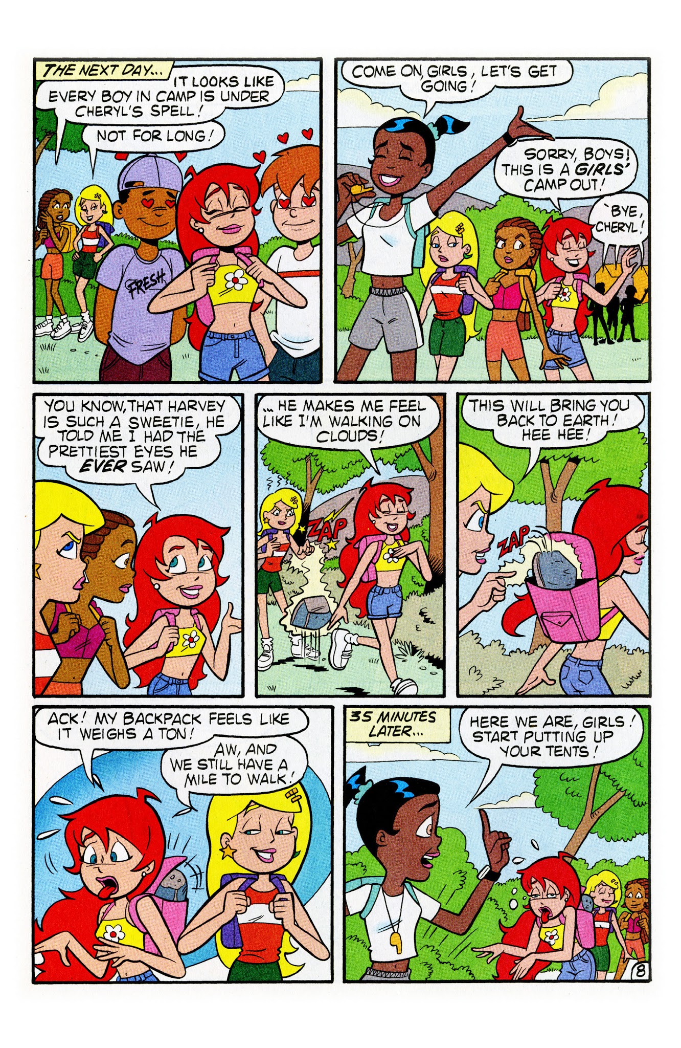 Read online Cheryl Blossom comic -  Issue #34 - 9