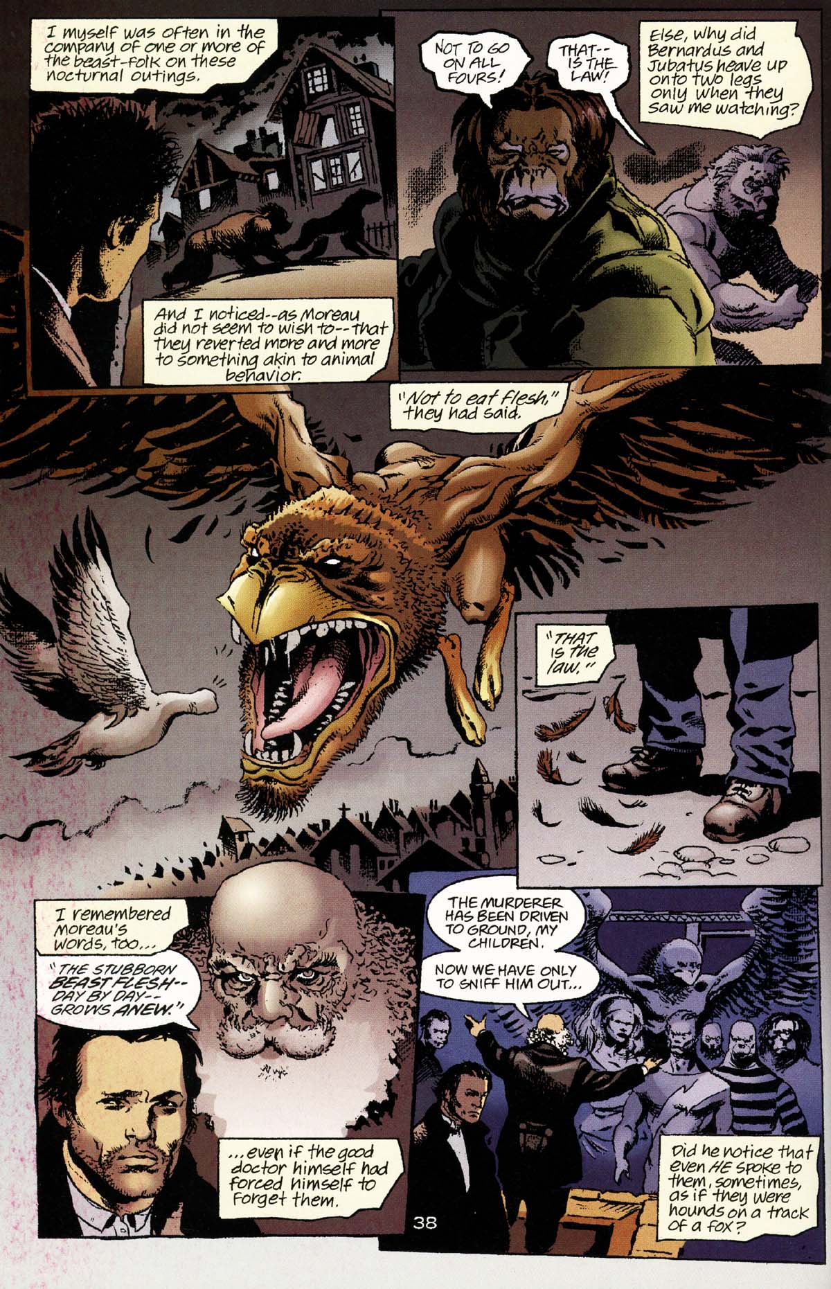 Read online JLA: The Island of Doctor Moreau comic -  Issue # Full - 40
