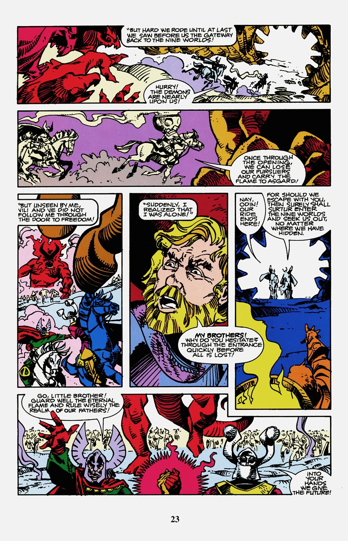 Read online Thor Visionaries: Walter Simonson comic -  Issue # TPB 2 - 25