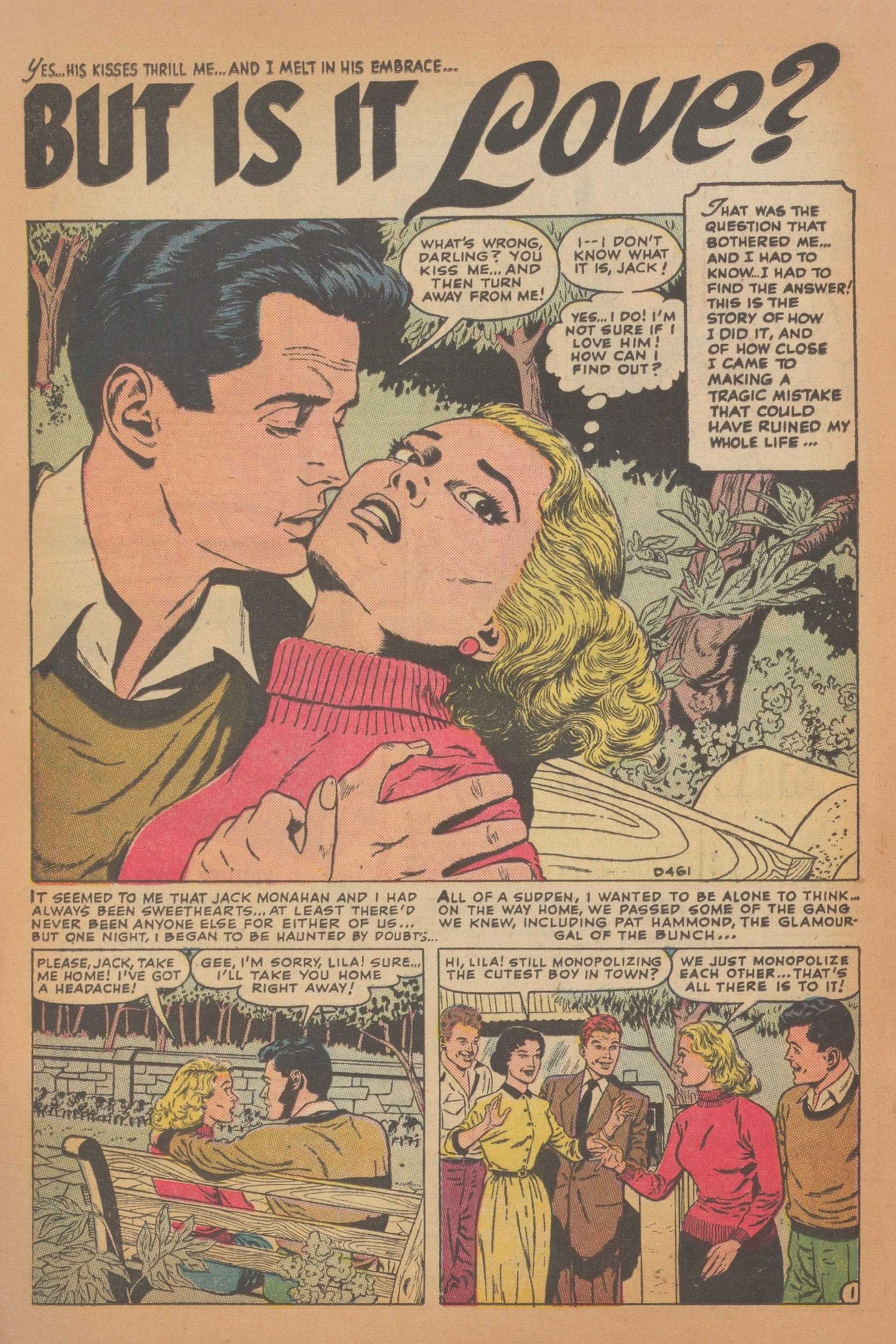 Read online Love Romances comic -  Issue #35 - 20