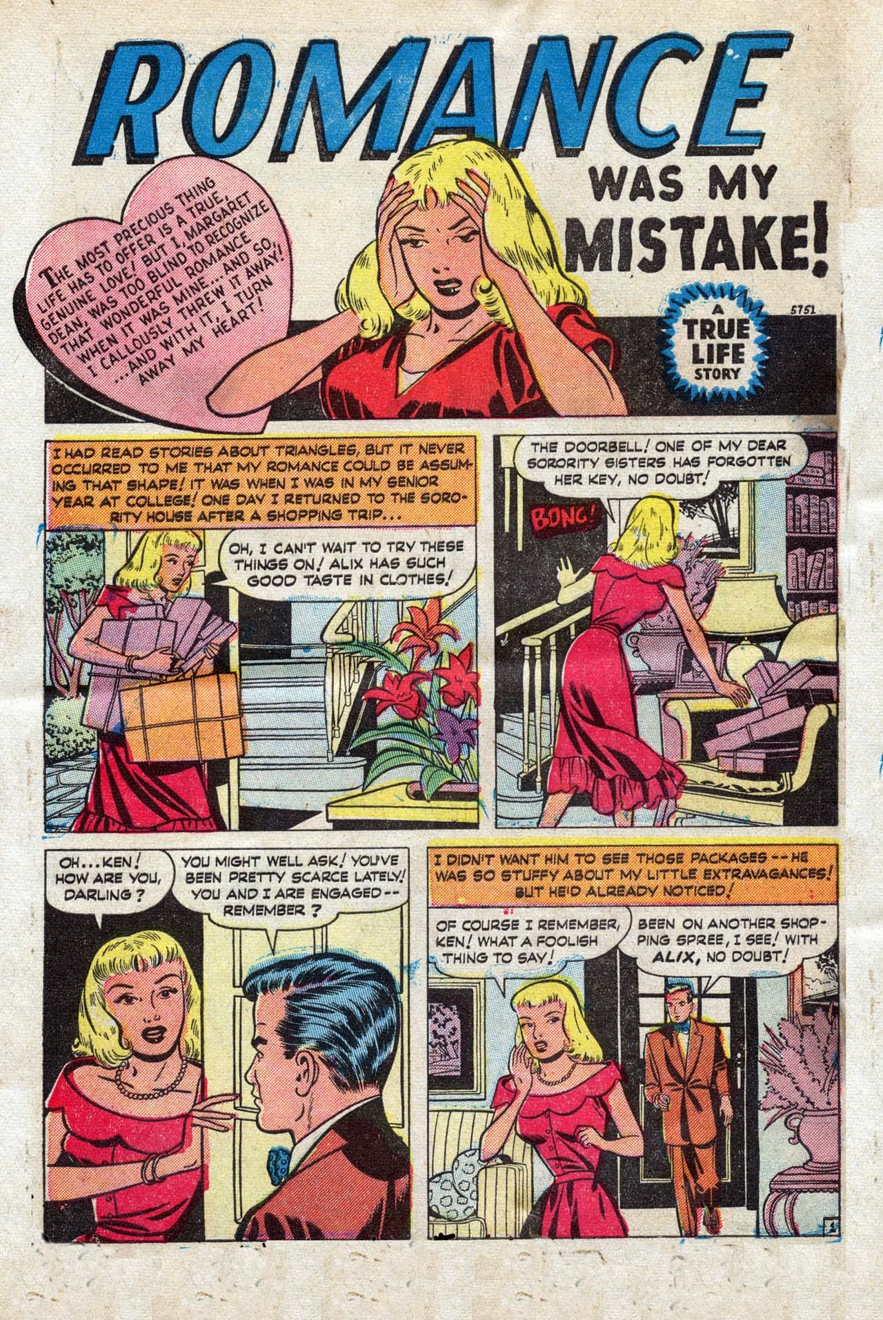 Read online Girl Comics (1949) comic -  Issue #2 - 42
