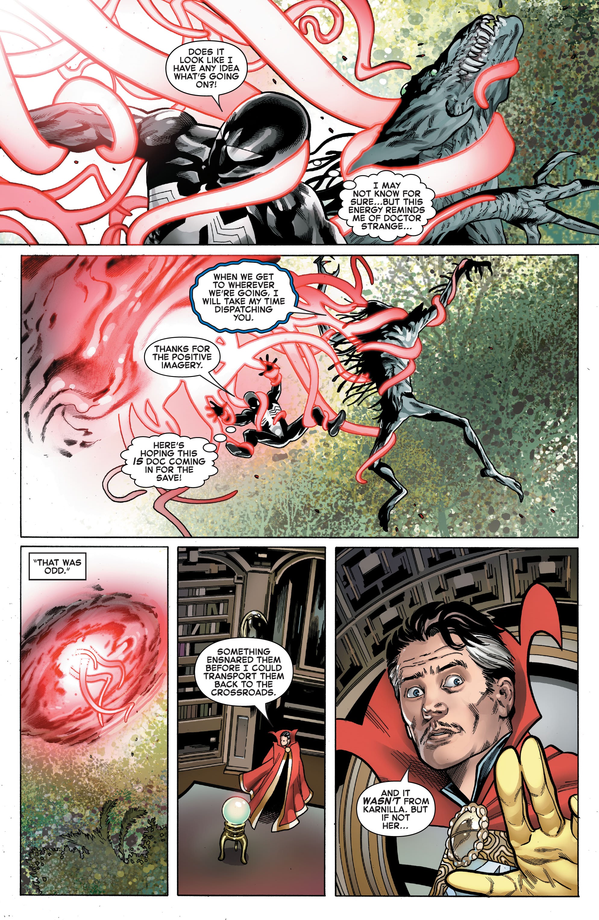 Read online Symbiote Spider-Man: Crossroads comic -  Issue #3 - 20