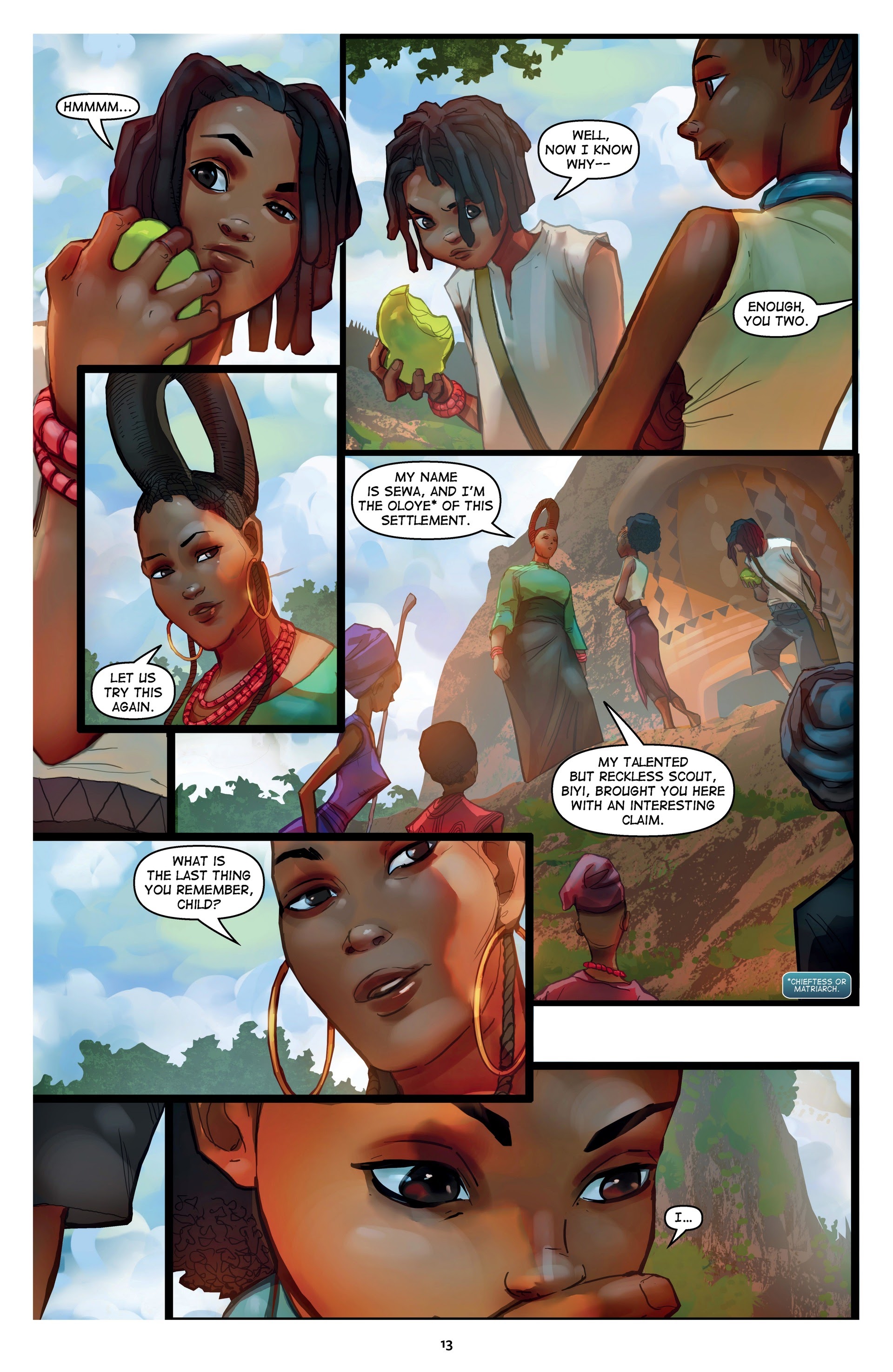 Read online Iyanu: Child of Wonder comic -  Issue # TPB 2 - 14