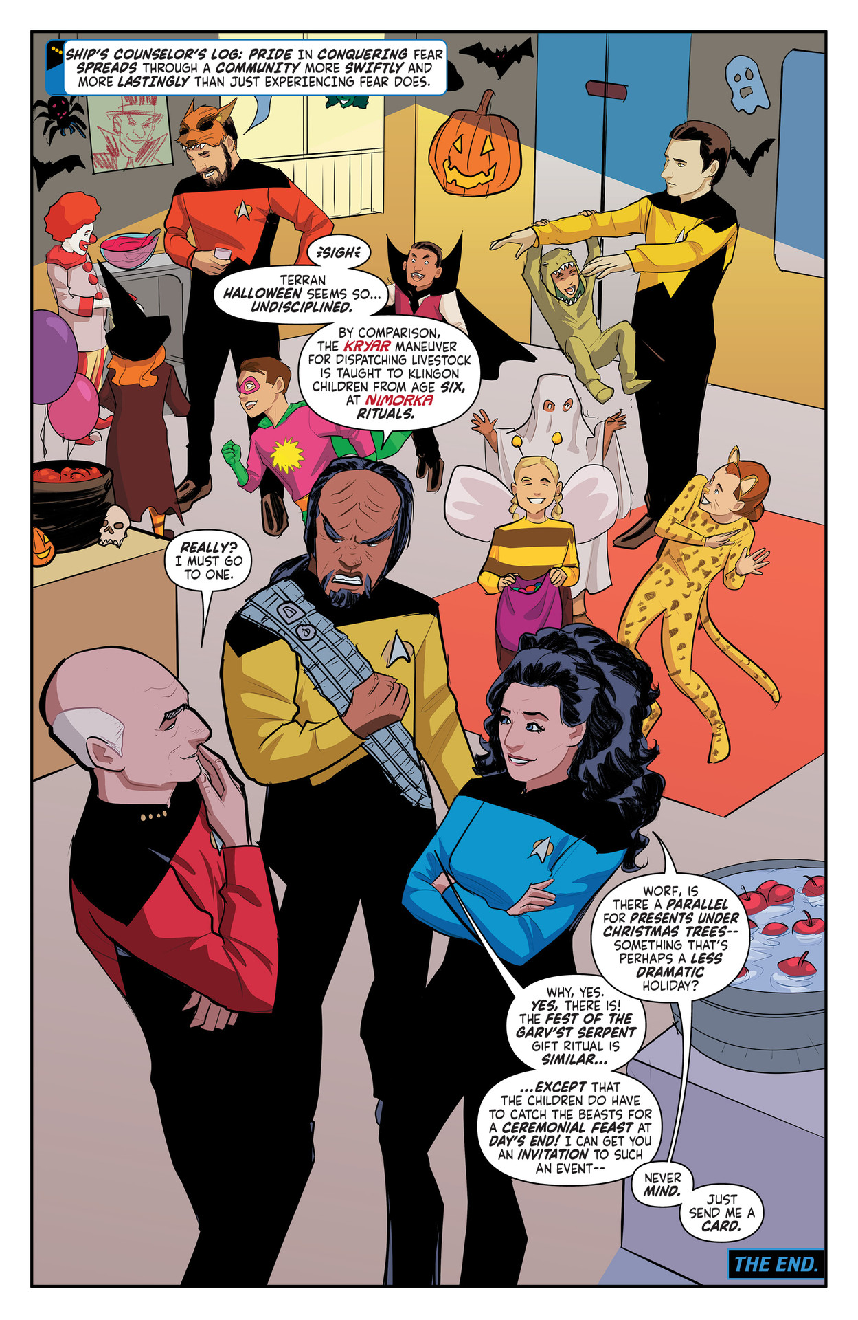 Read online Star Trek: Holo-Ween comic -  Issue #4 - 21