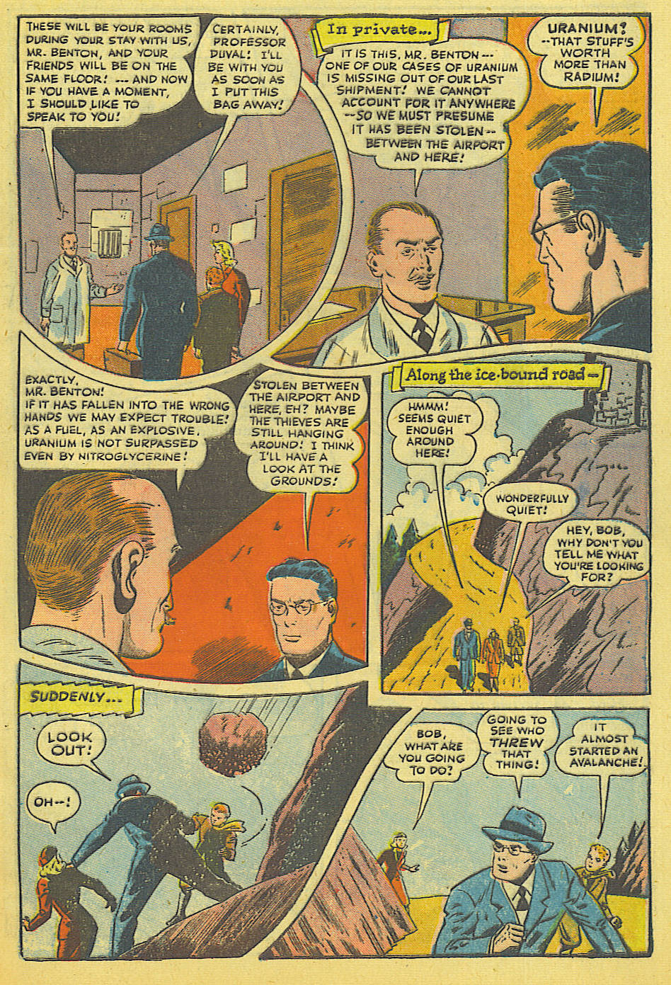 Read online Exciting Comics comic -  Issue #42 - 5