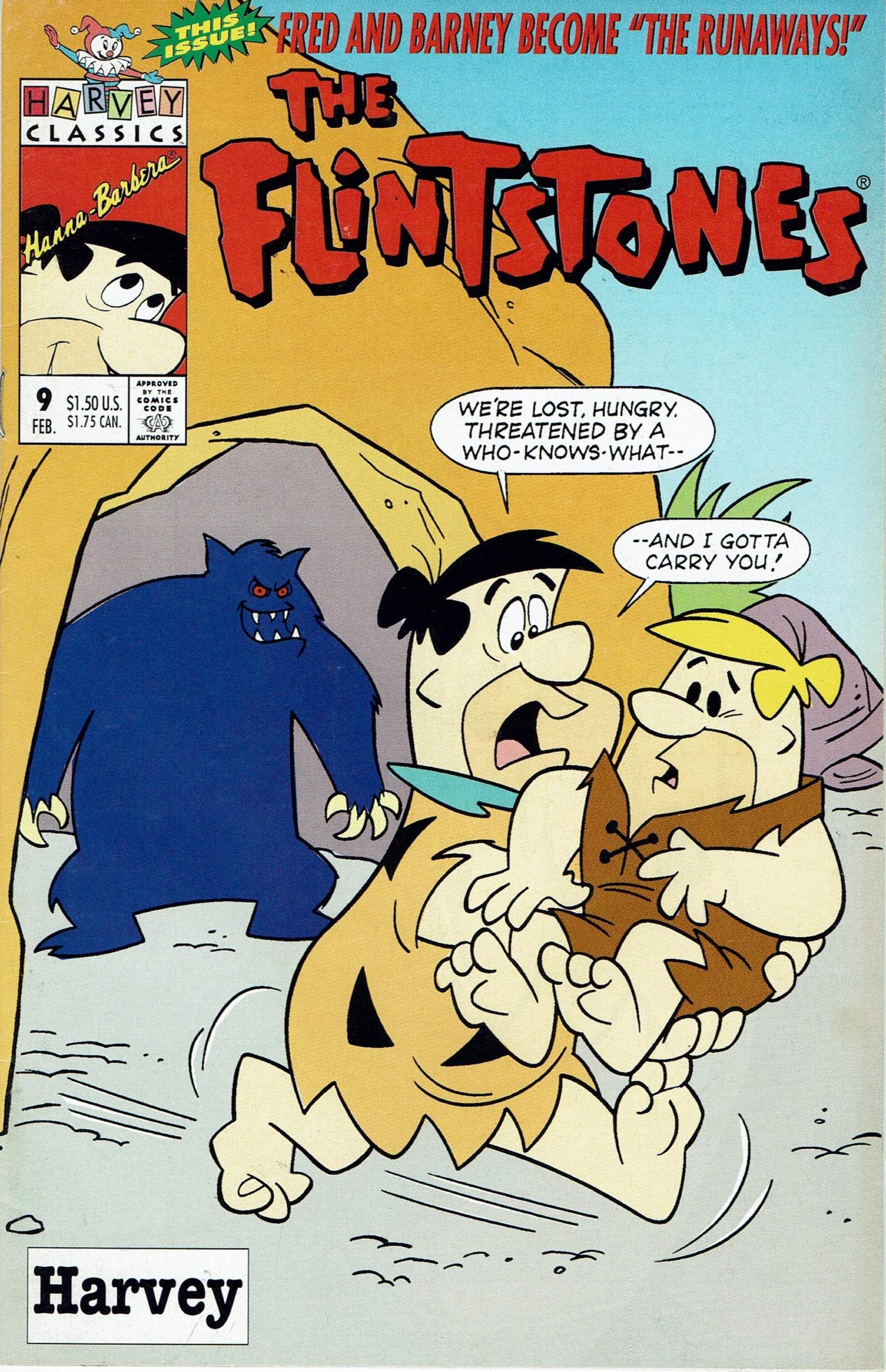 Read online The Flintstones (1992) comic -  Issue #9 - 1