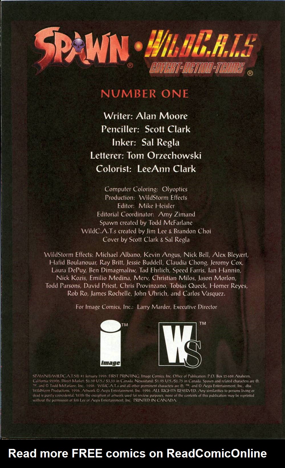 Read online Spawn/WildC.A.T.s comic -  Issue #1 - 22