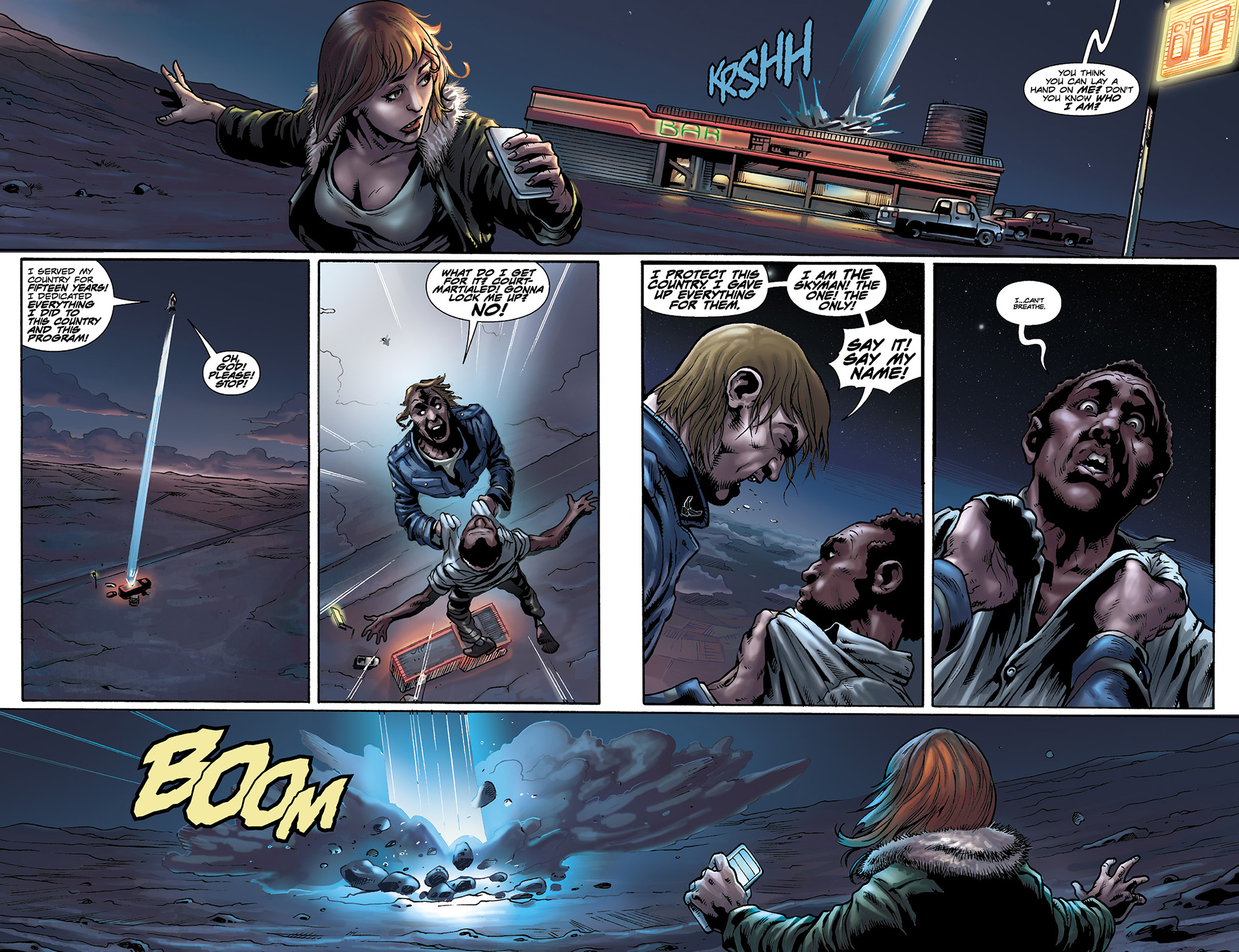 Read online Skyman comic -  Issue #1 - 4