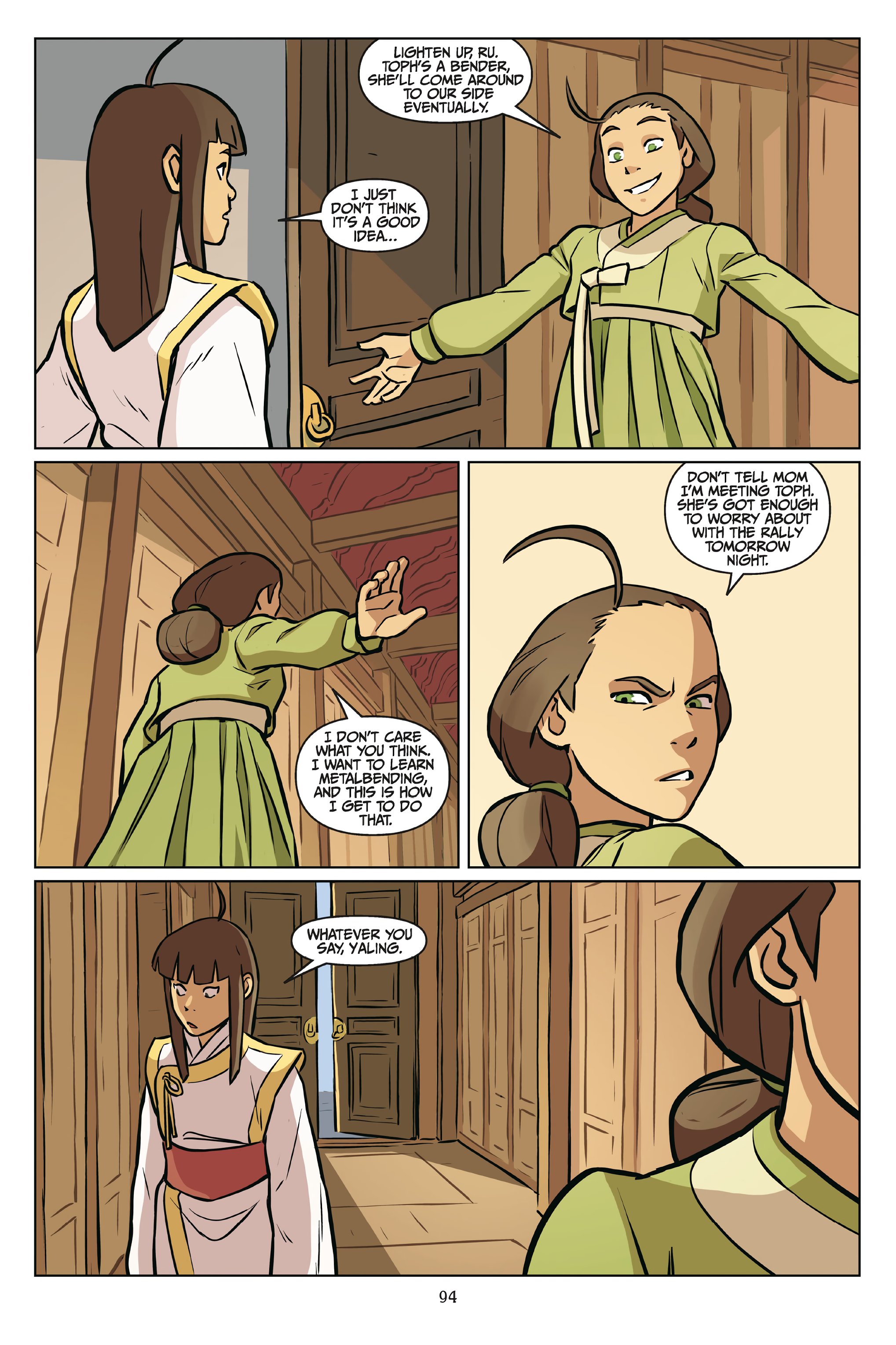 Read online Nickelodeon Avatar: The Last Airbender - Imbalance comic -  Issue # _Omnibus (Part 1) - 95
