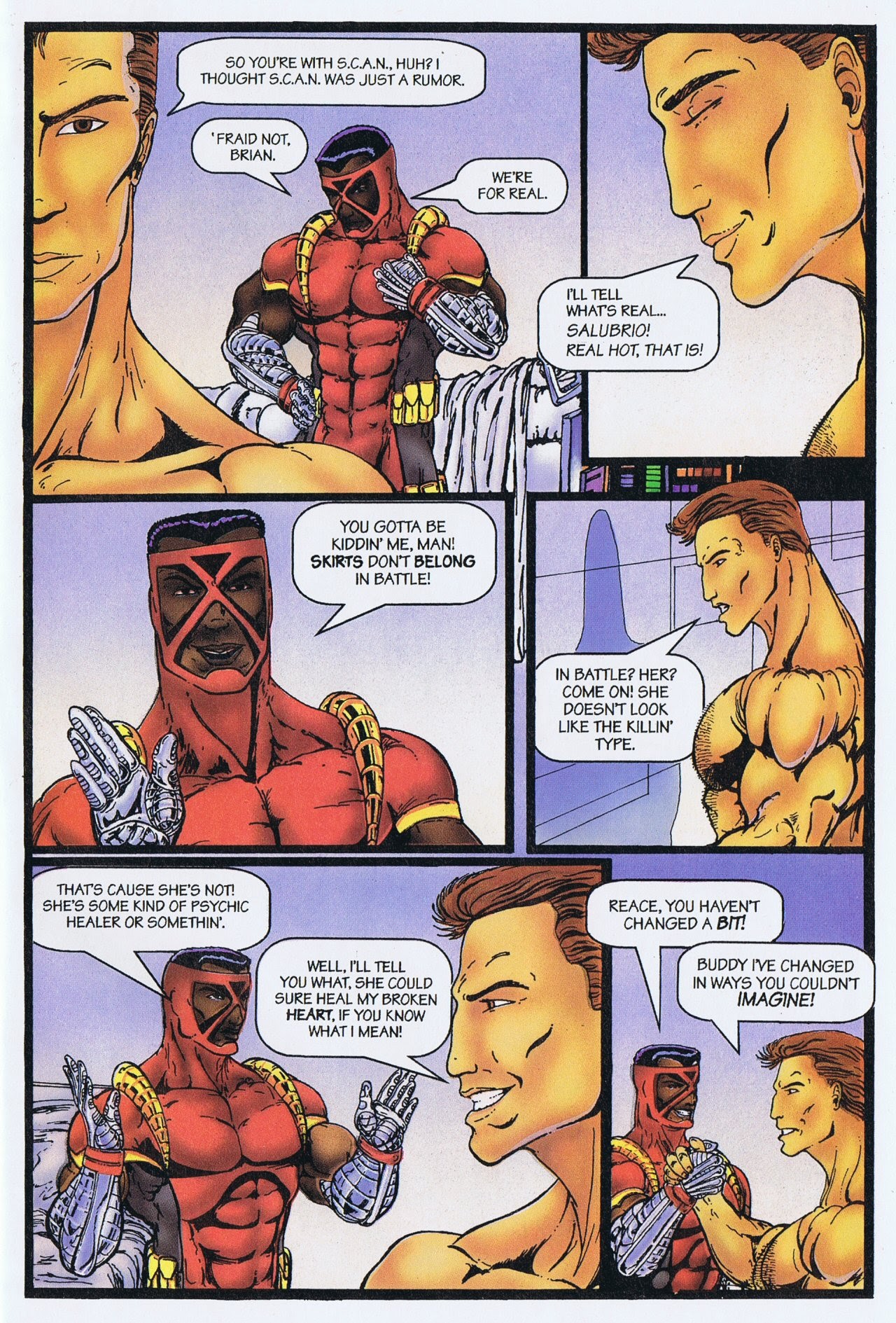 Read online Bloodfire comic -  Issue #3 - 20