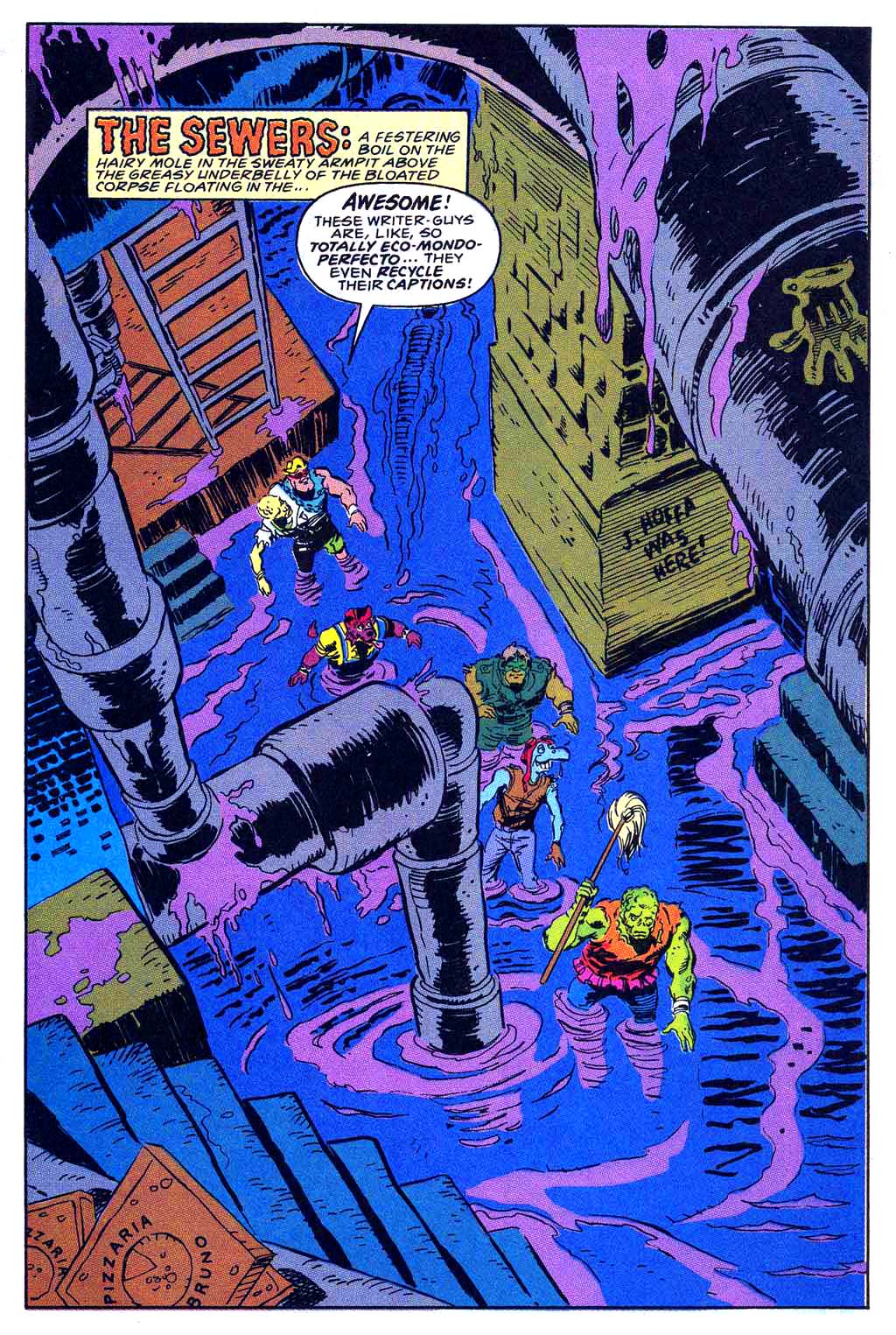 Read online Toxic Crusaders comic -  Issue #2 - 8