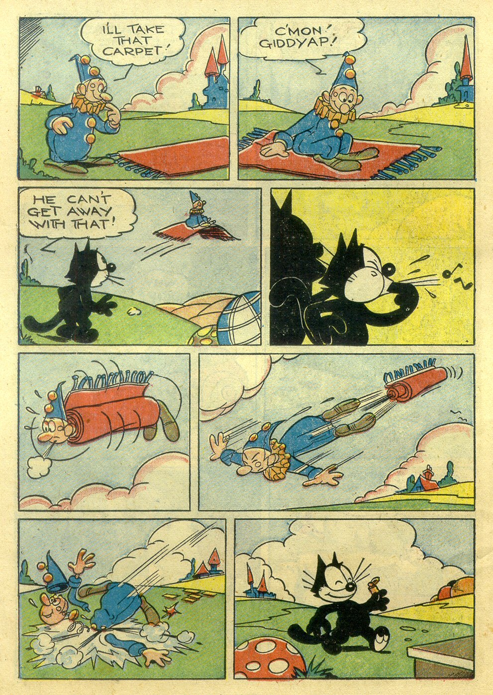 Read online Felix the Cat (1948) comic -  Issue #9 - 36