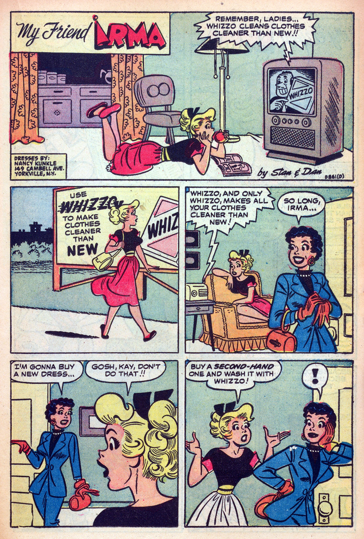 Read online My Friend Irma comic -  Issue #42 - 19