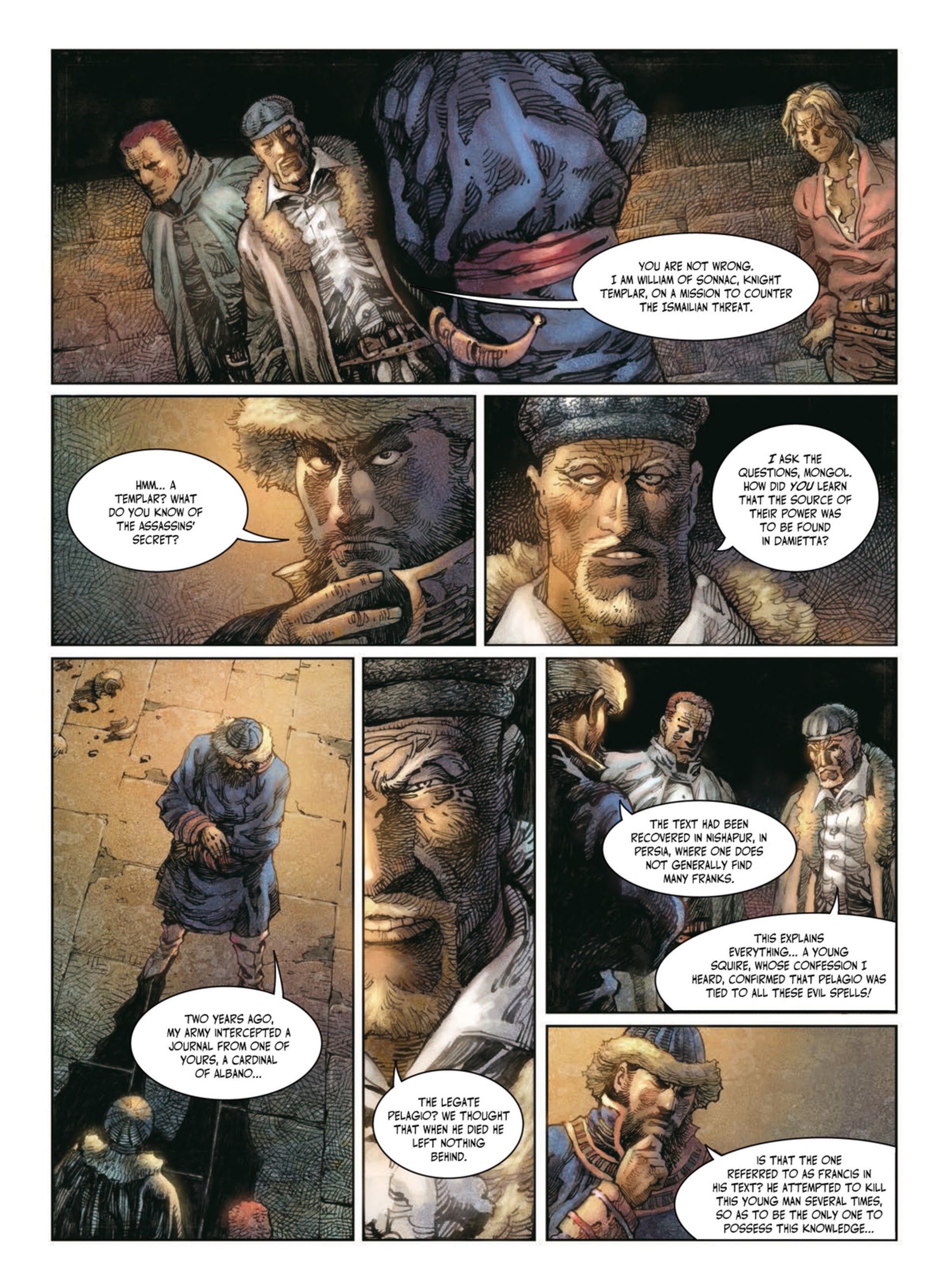 Read online Crusades comic -  Issue #1 - 111