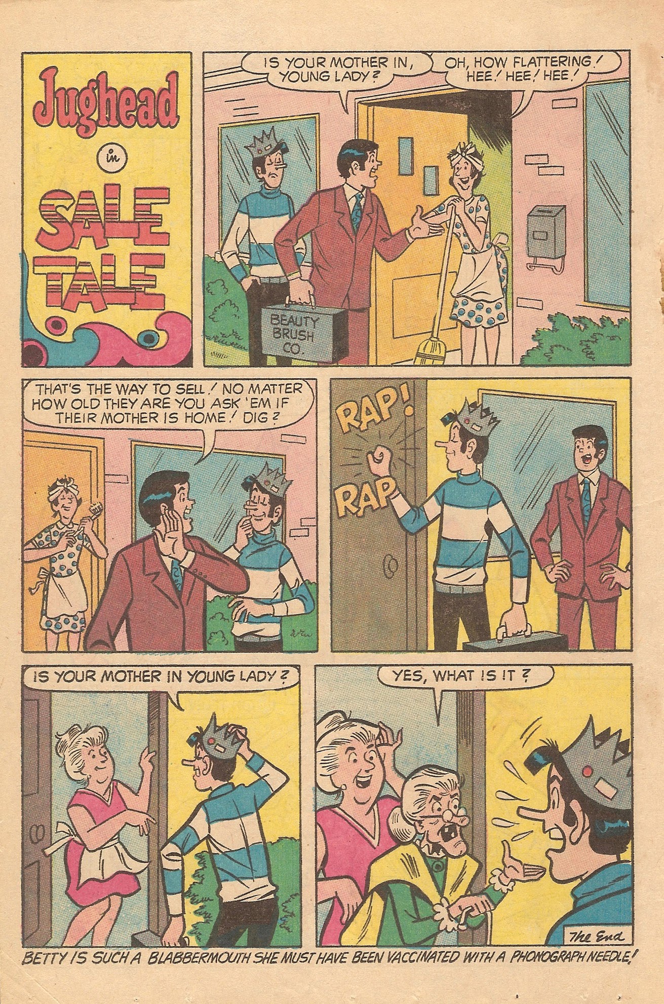 Read online Jughead's Jokes comic -  Issue #17 - 6