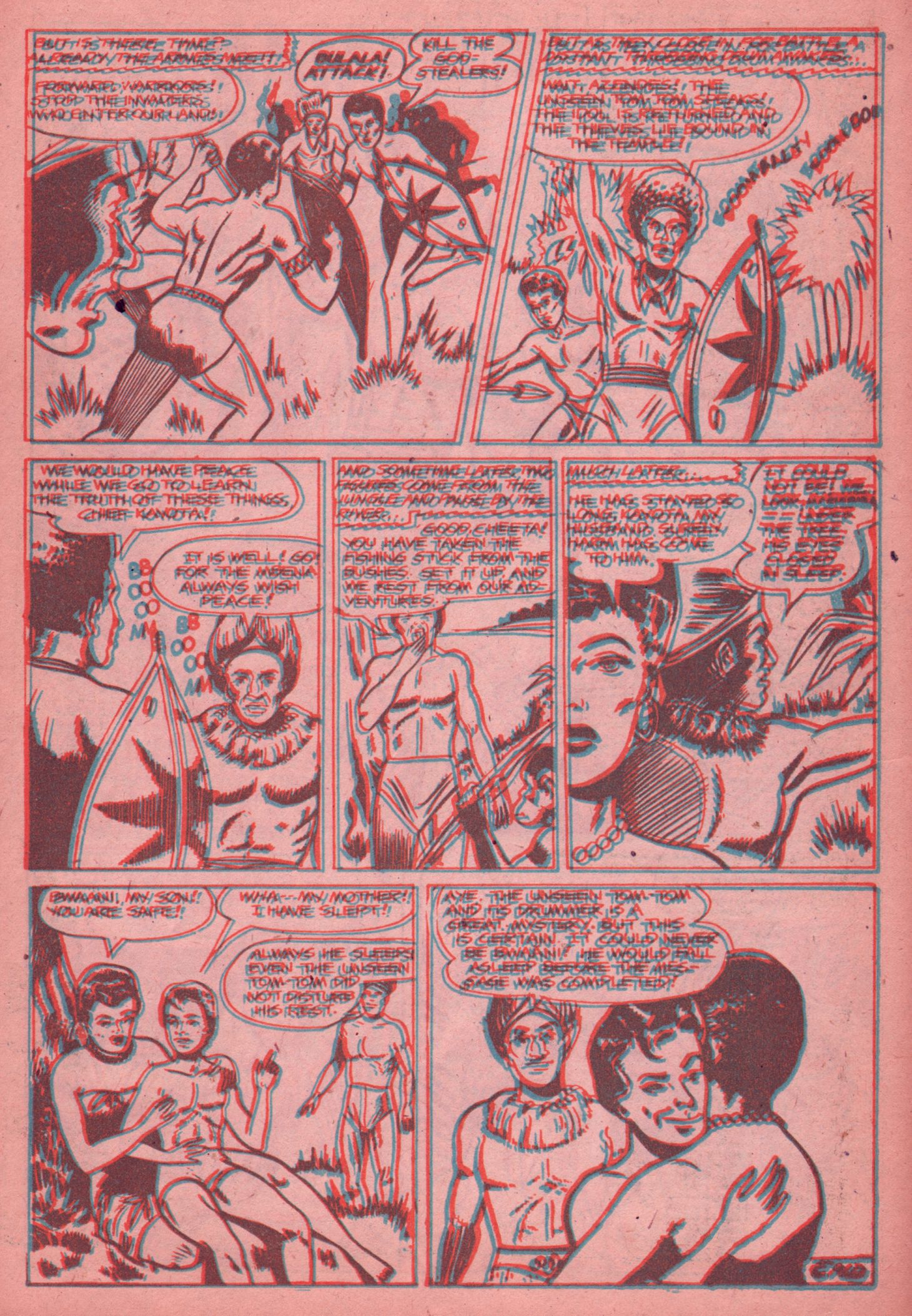 Read online Jungle Thrills 3-D comic -  Issue # Full - 11