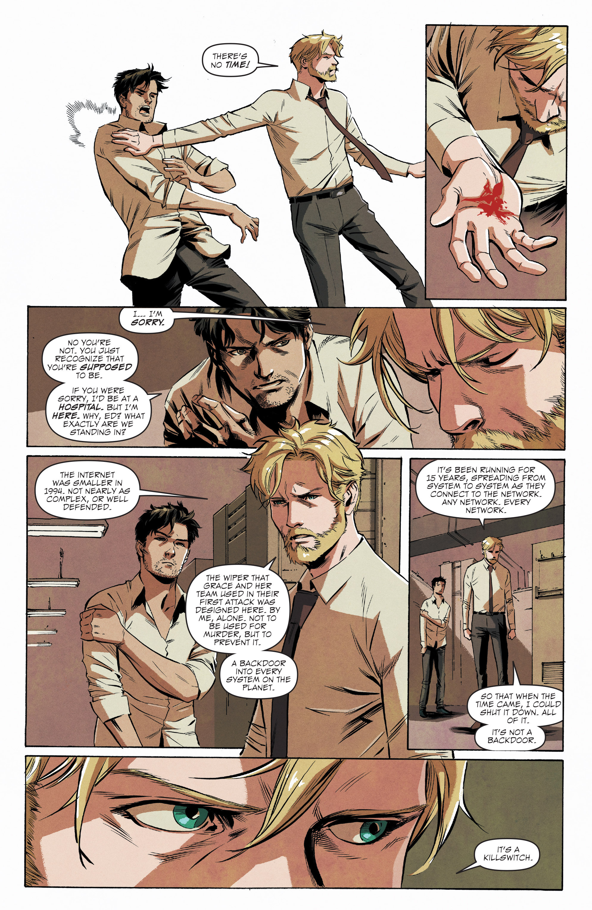 Read online Hacktivist Volume 2 comic -  Issue #6 - 14