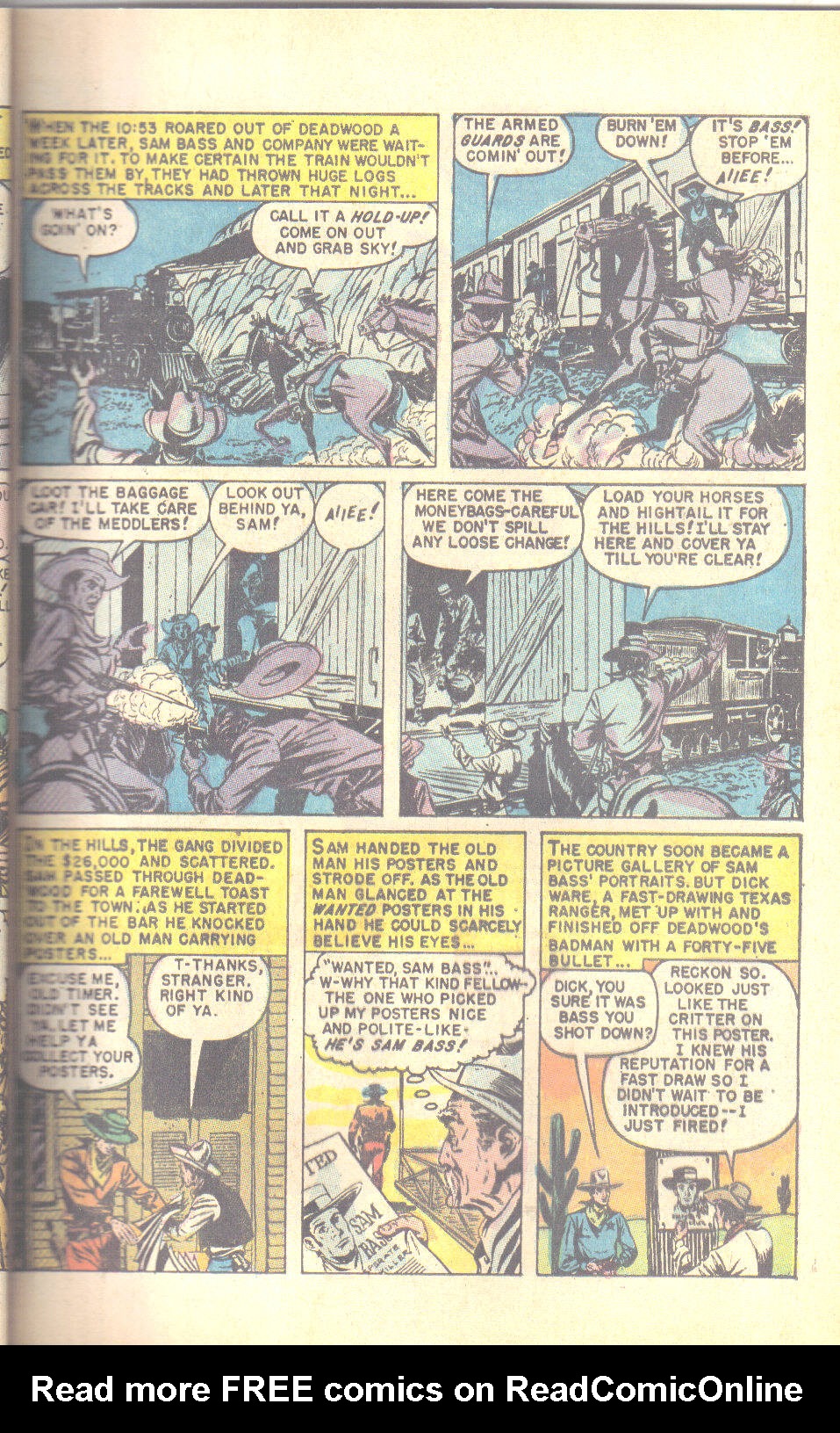 Read online Wild Western Action comic -  Issue #3 - 23