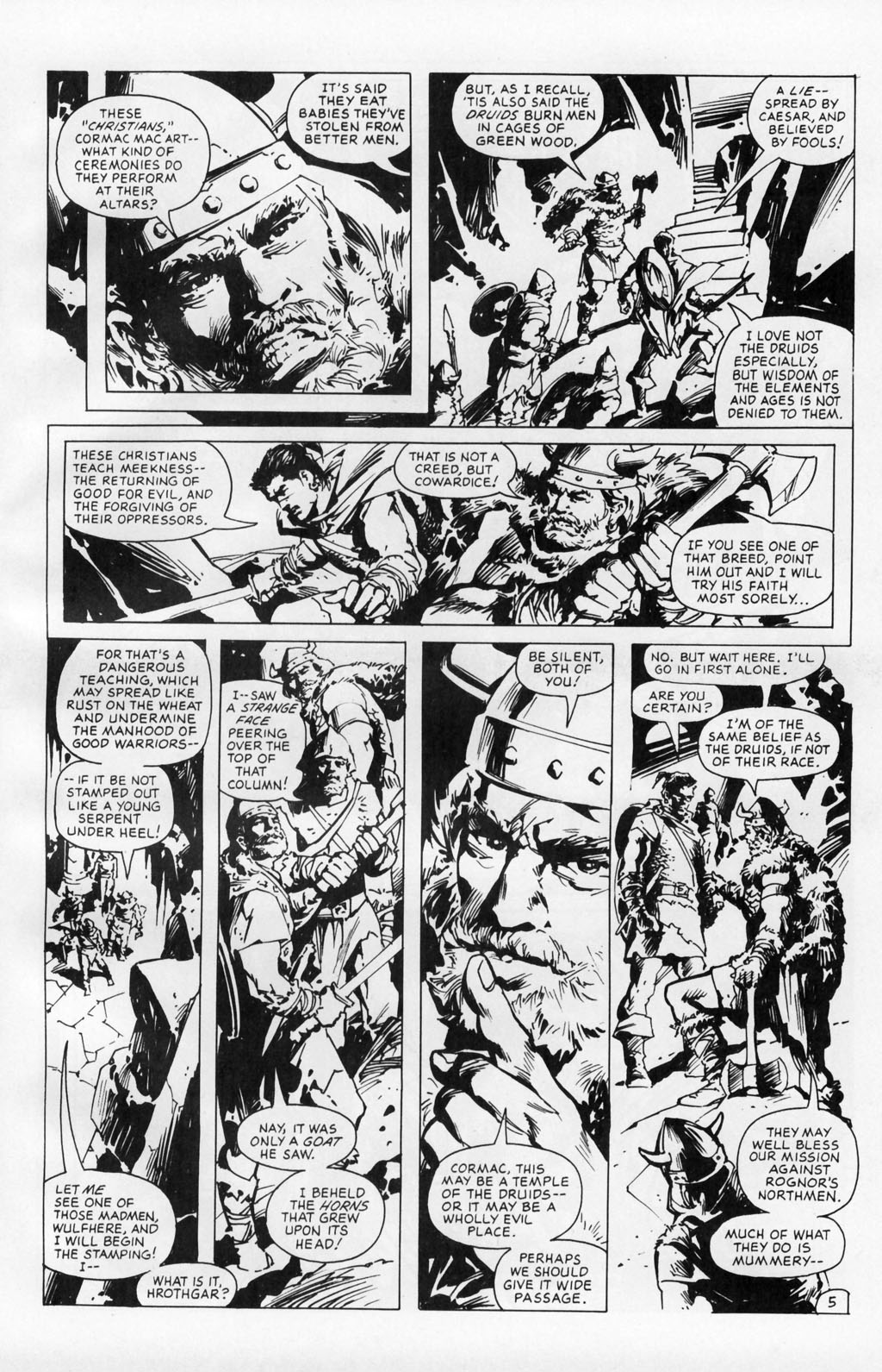 Read online Cormac Mac Art comic -  Issue #1 - 7