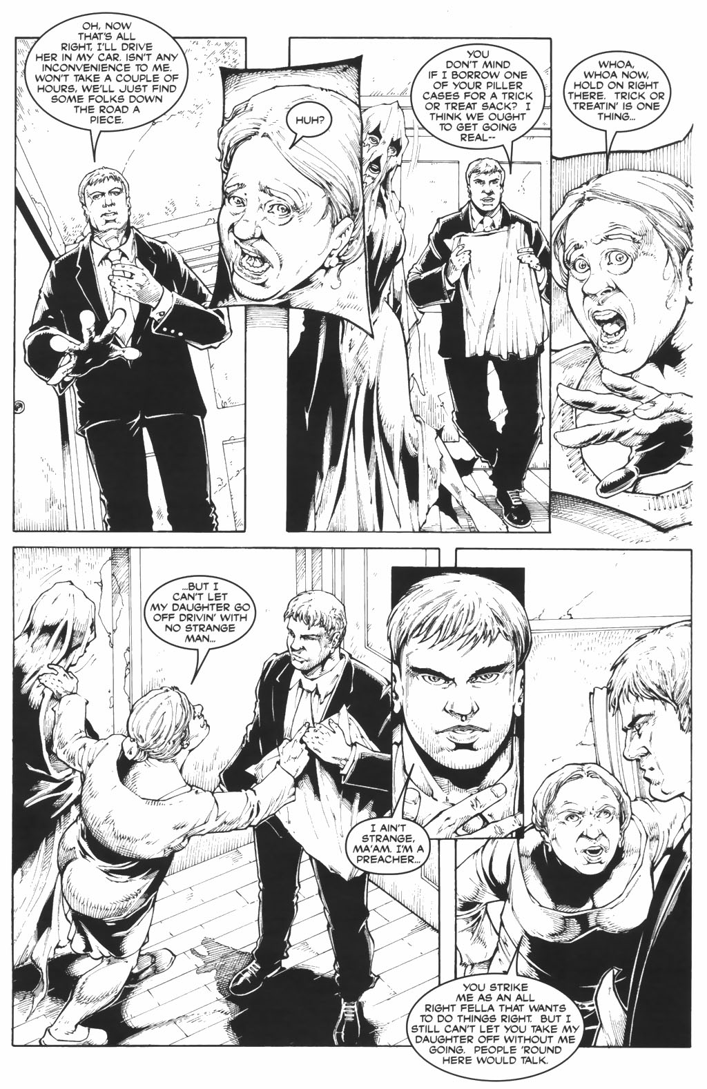 Read online Joe R. Lansdale's By Bizarre Hands comic -  Issue #1 - 16