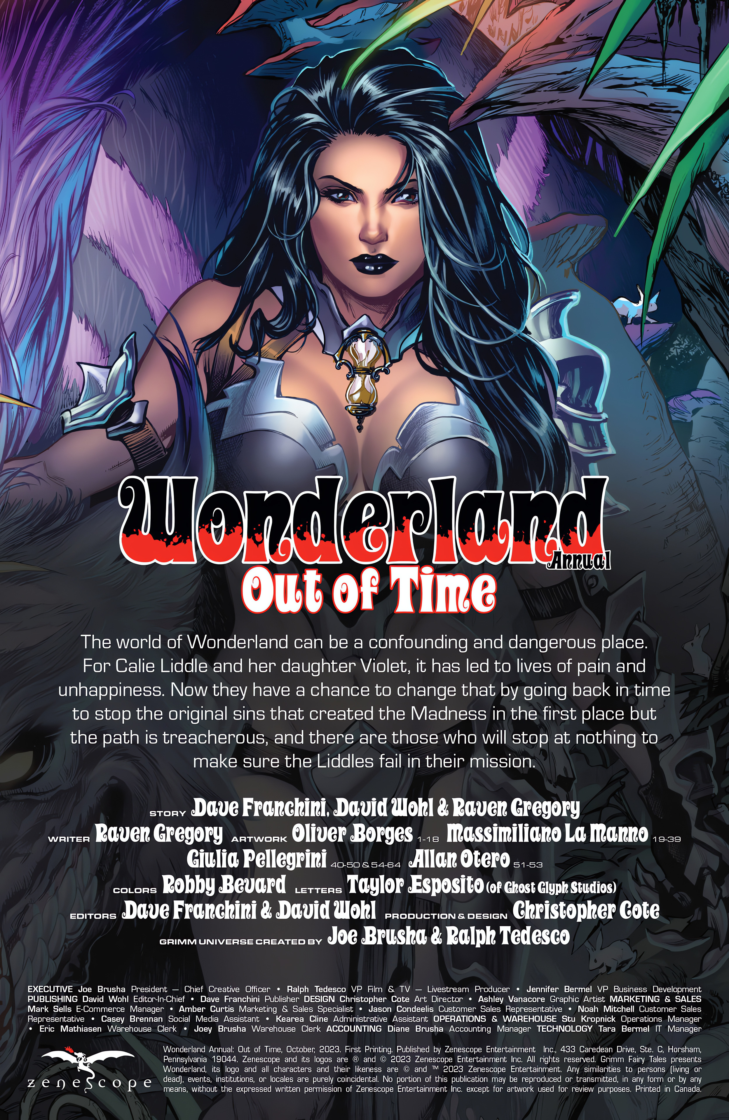Read online Wonderland Annual: Out of Time comic -  Issue # Full - 2