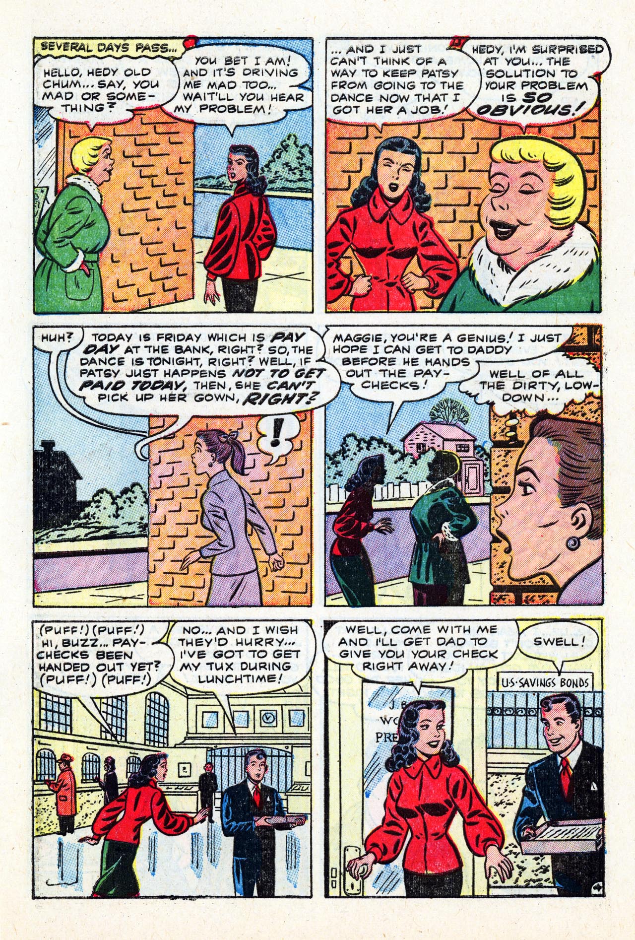 Read online Patsy Walker comic -  Issue #52 - 46