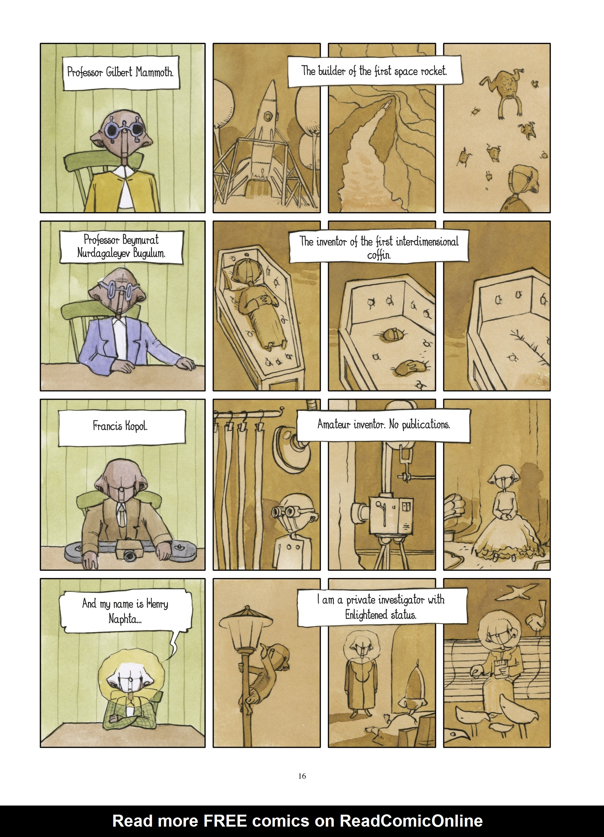 Read online Revolutions comic -  Issue #4 - 16