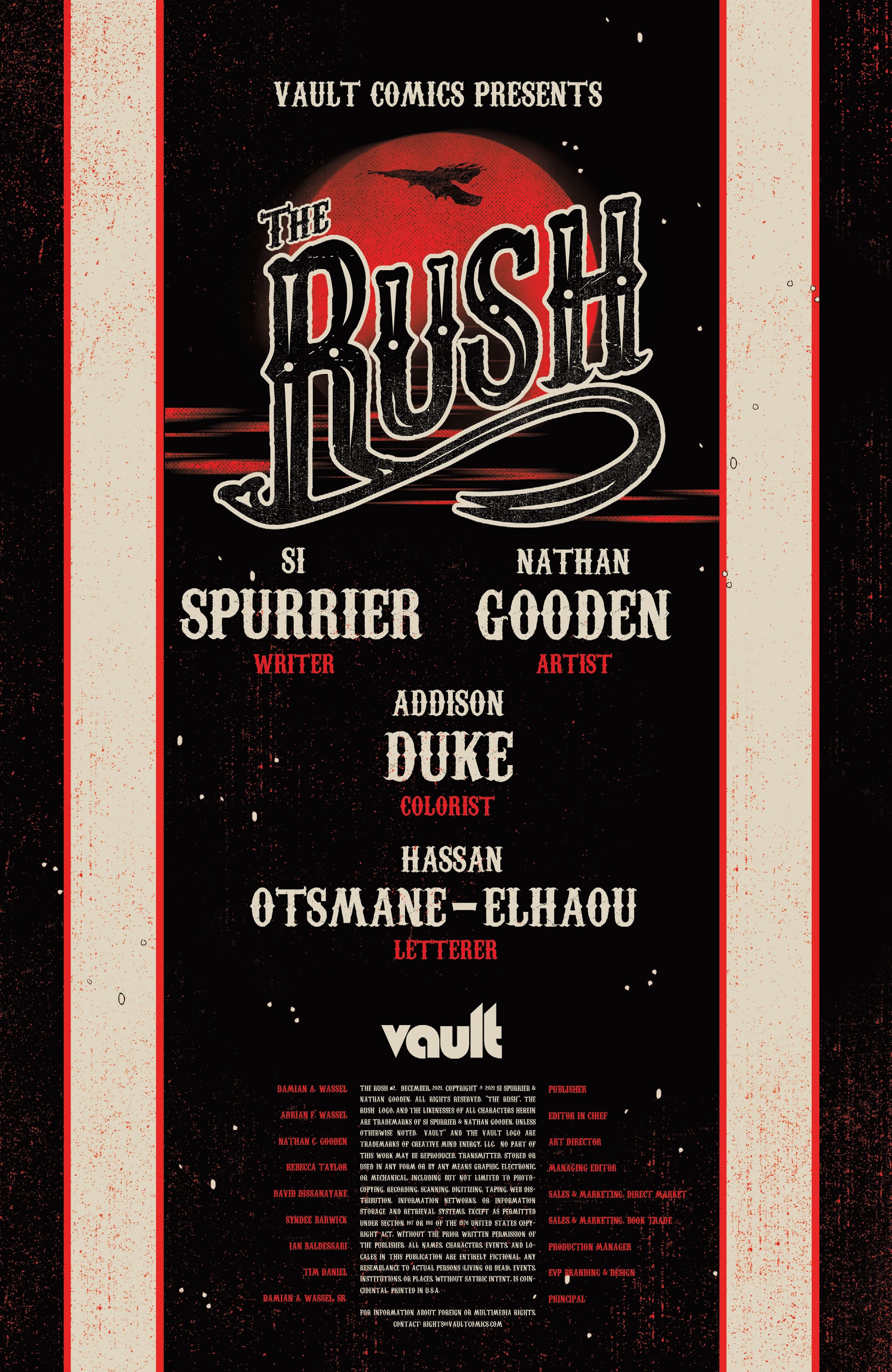 Read online The Rush comic -  Issue #2 - 2
