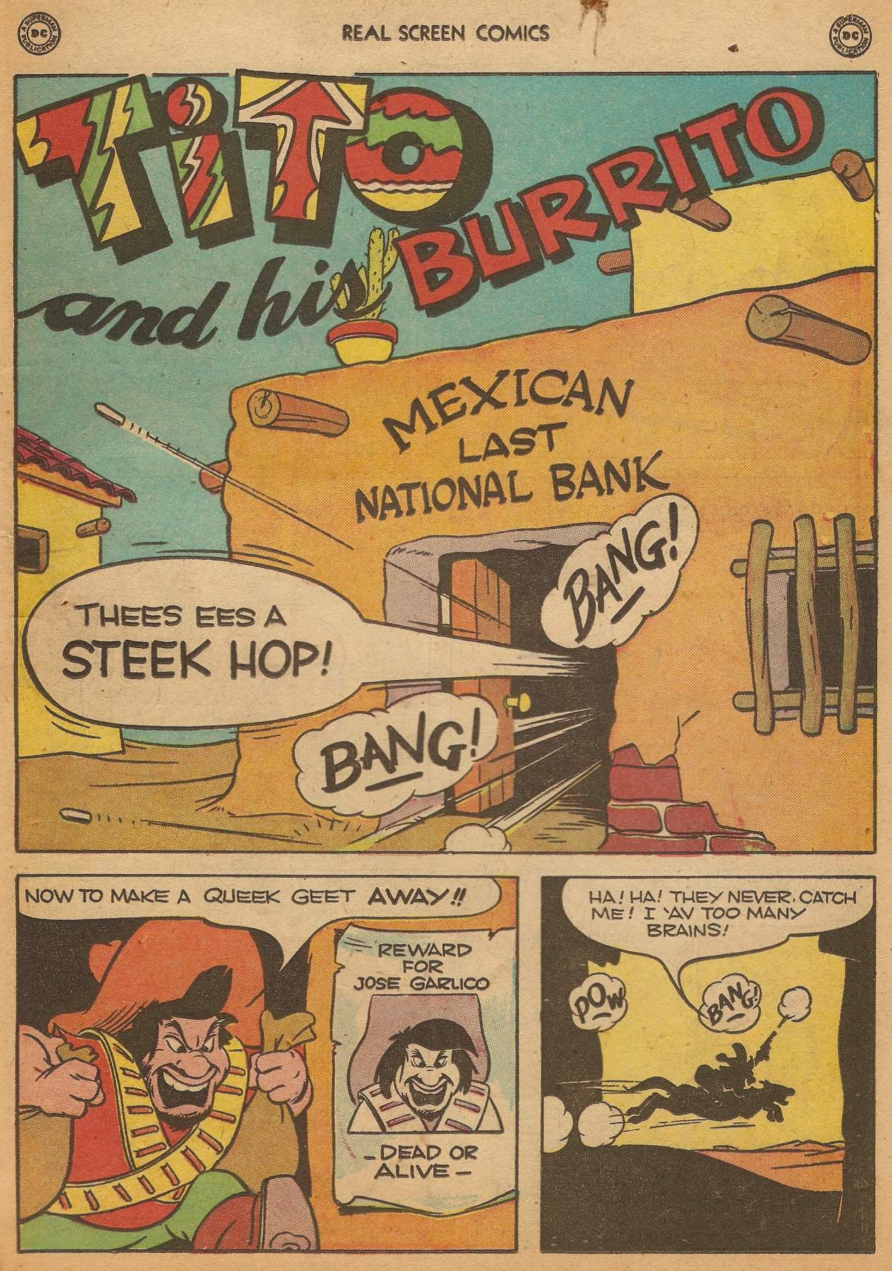 Read online Real Screen Comics comic -  Issue #18 - 29
