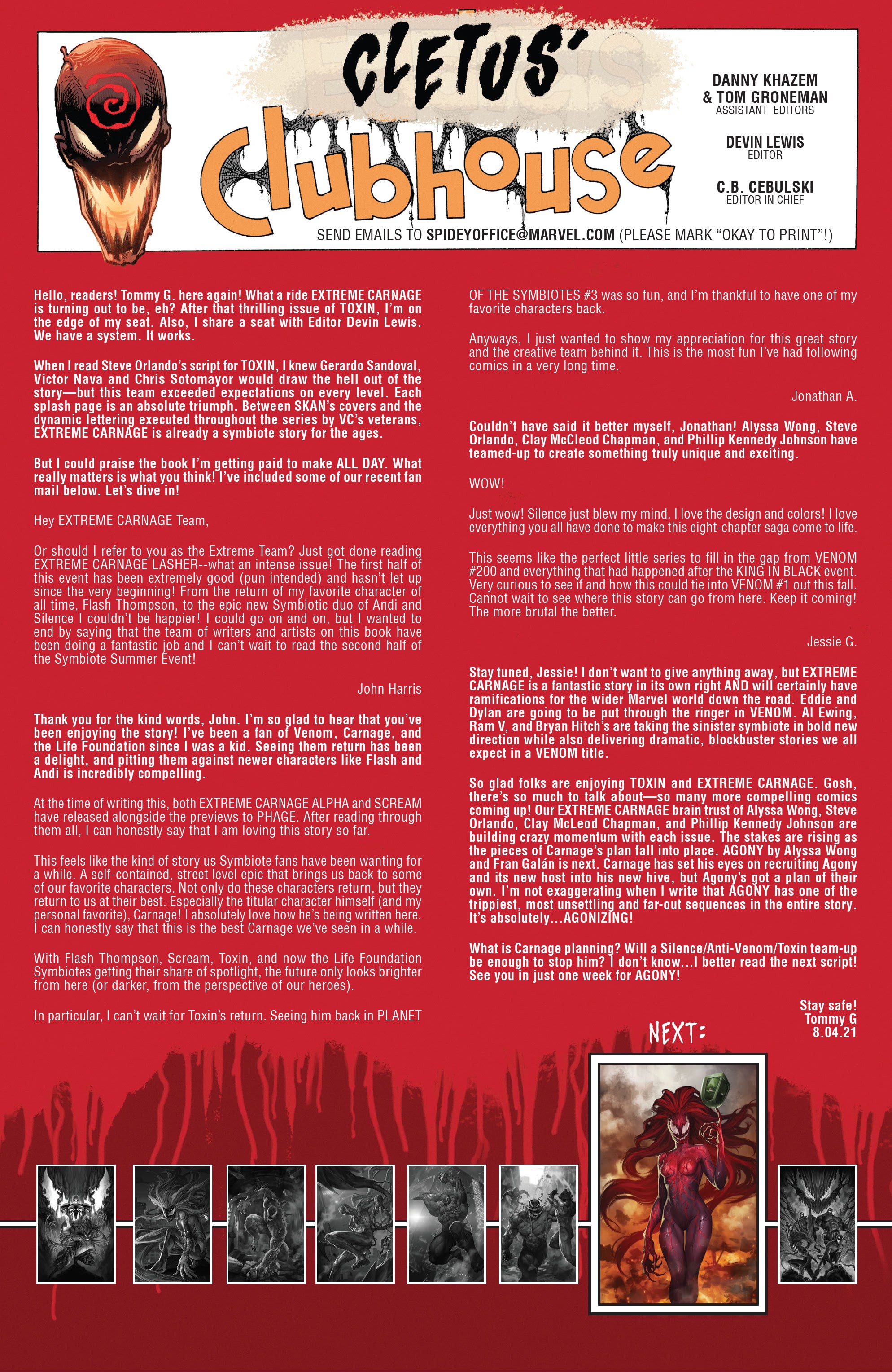 Read online Extreme Carnage comic -  Issue # Toxin - 22