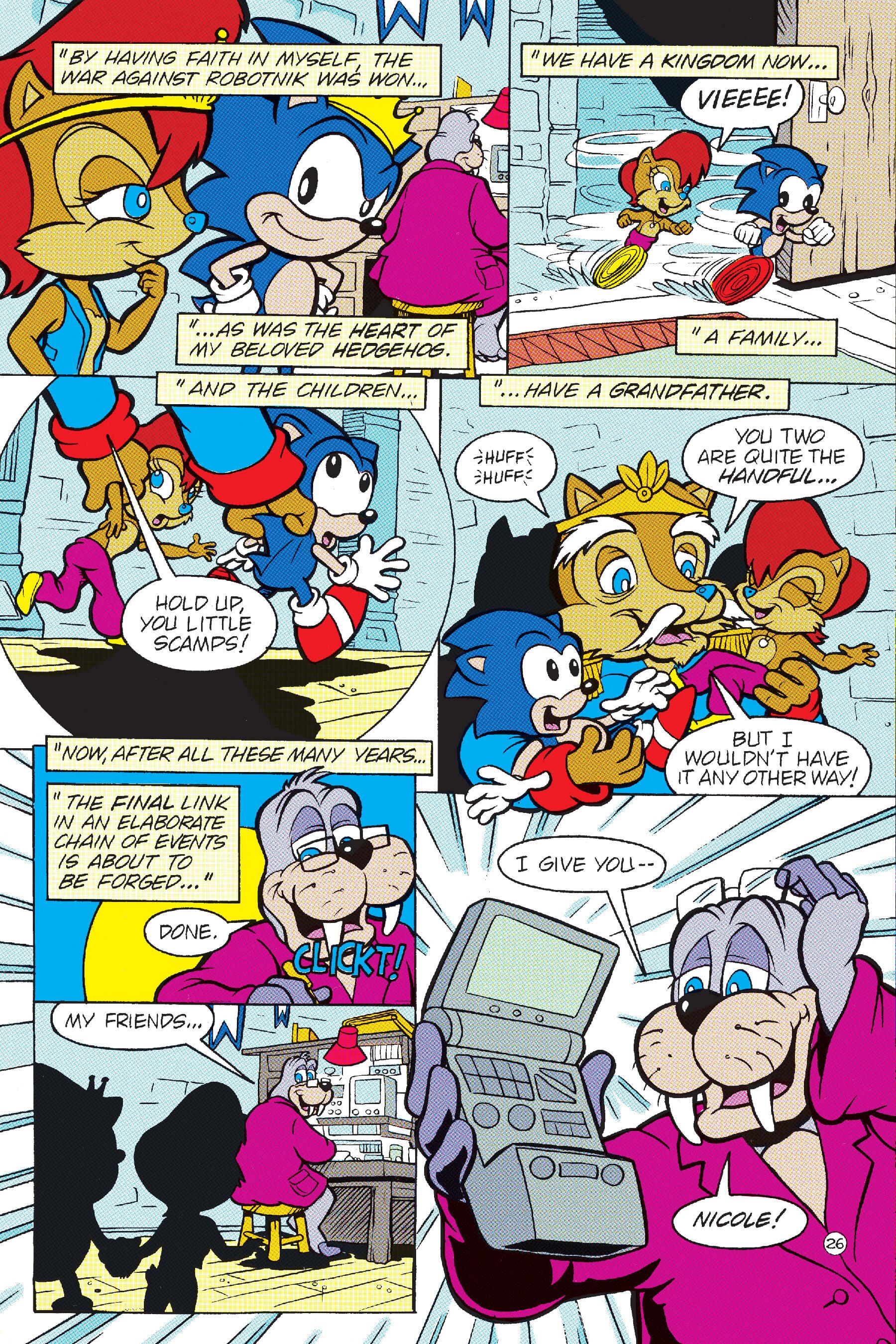 Read online Sonic The Hedgehog In Your Face Special comic -  Issue # Full - 23
