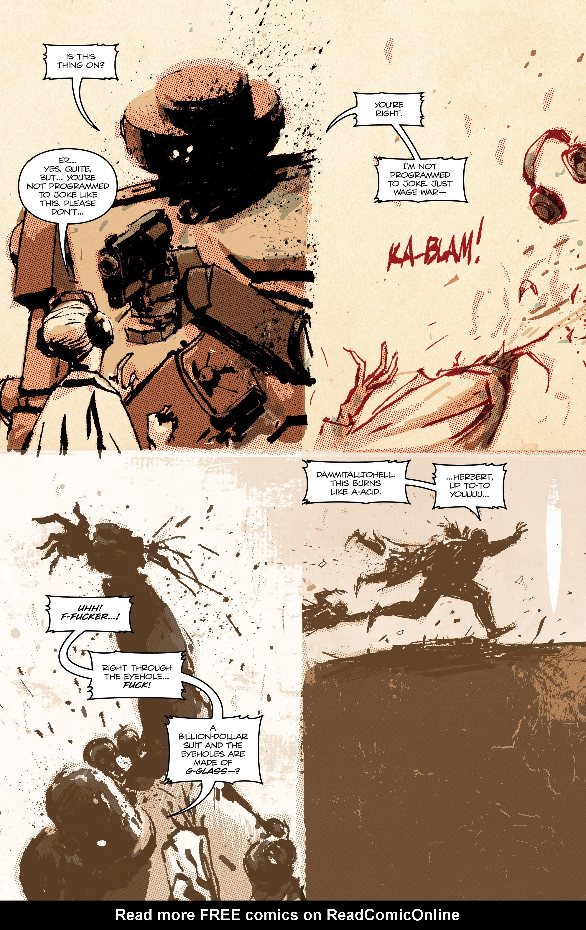 Read online ZVRC: Zombies Vs. Robots Classic comic -  Issue #1 - 24