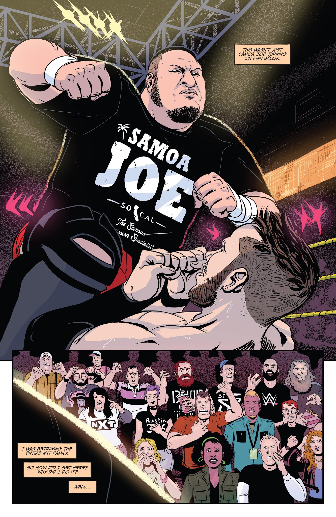 Read online WWE: NXT Takeover - Proving Ground comic -  Issue # Full - 4