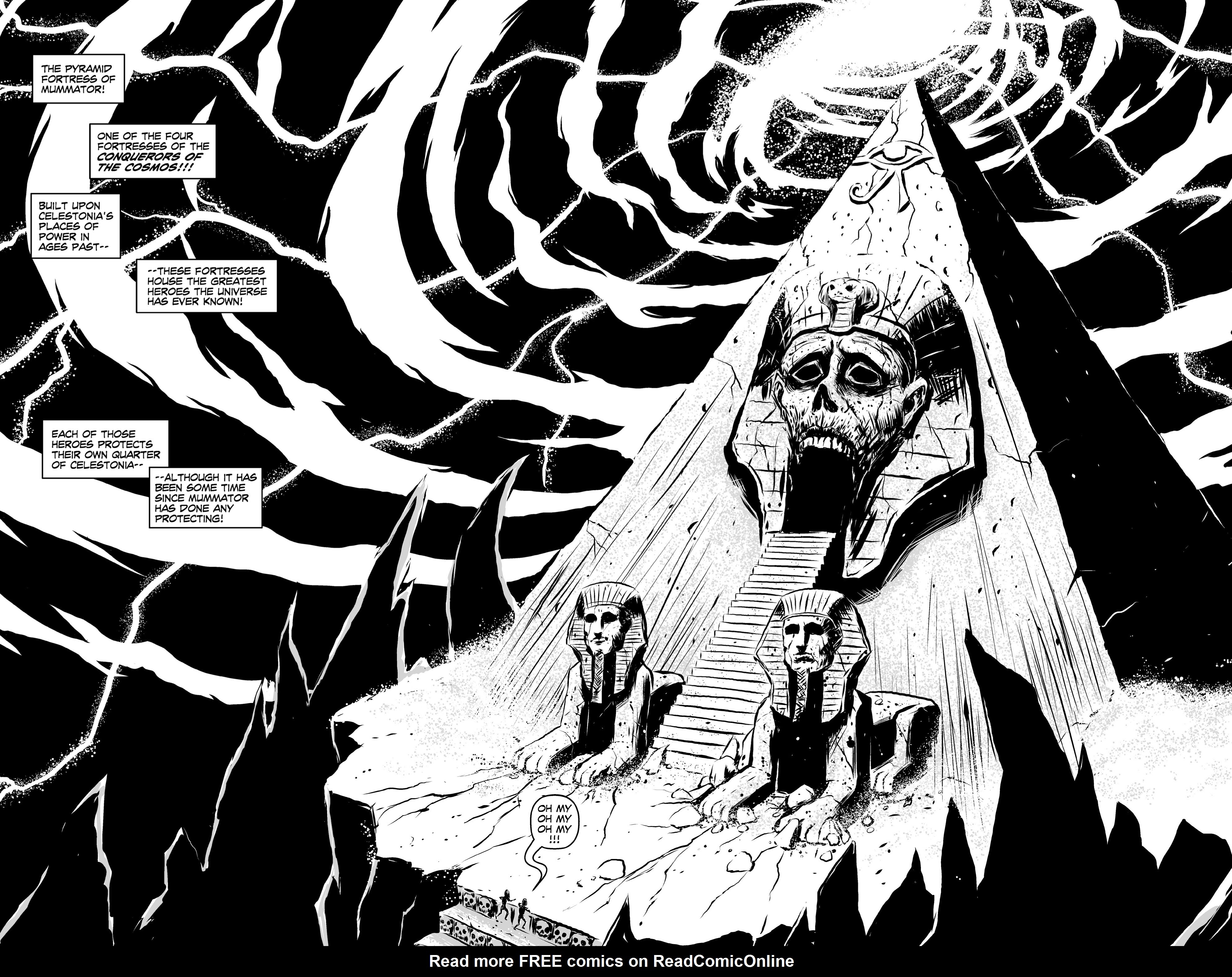 Read online Mummator and the Conquerors of the Cosmos comic -  Issue # Full - 12