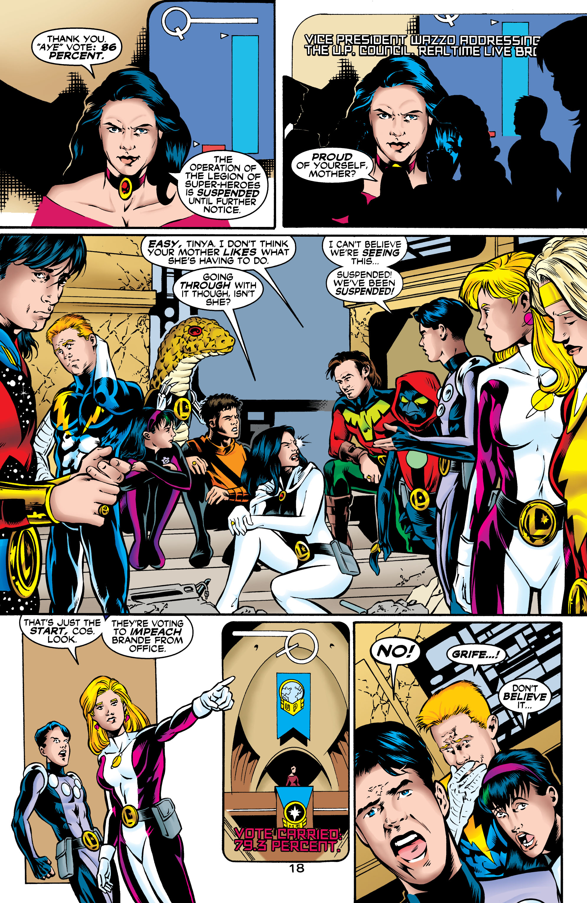 Read online Legionnaires comic -  Issue #81 - 18