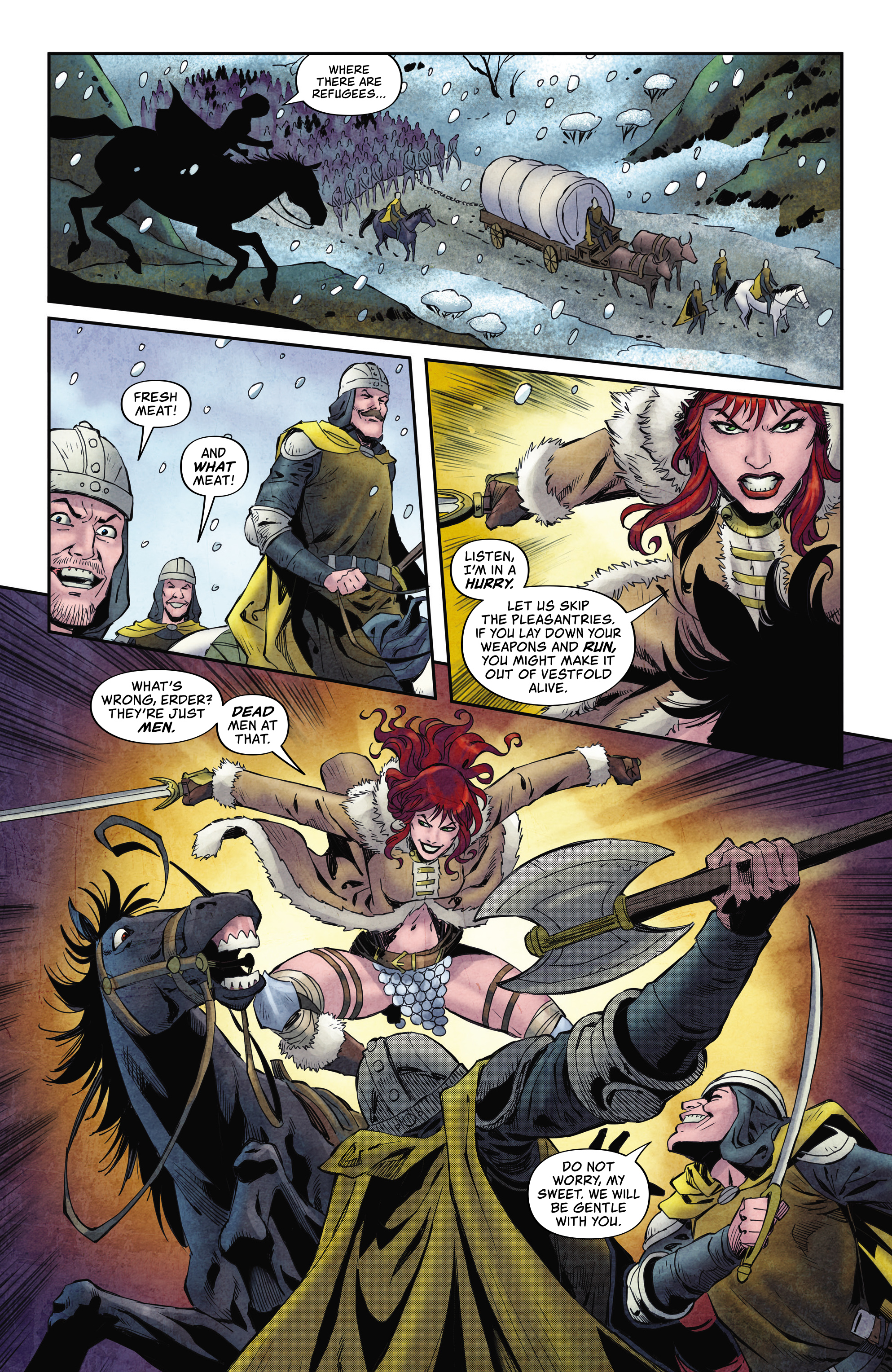 Read online Red Sonja (2023) comic -  Issue #5 - 10
