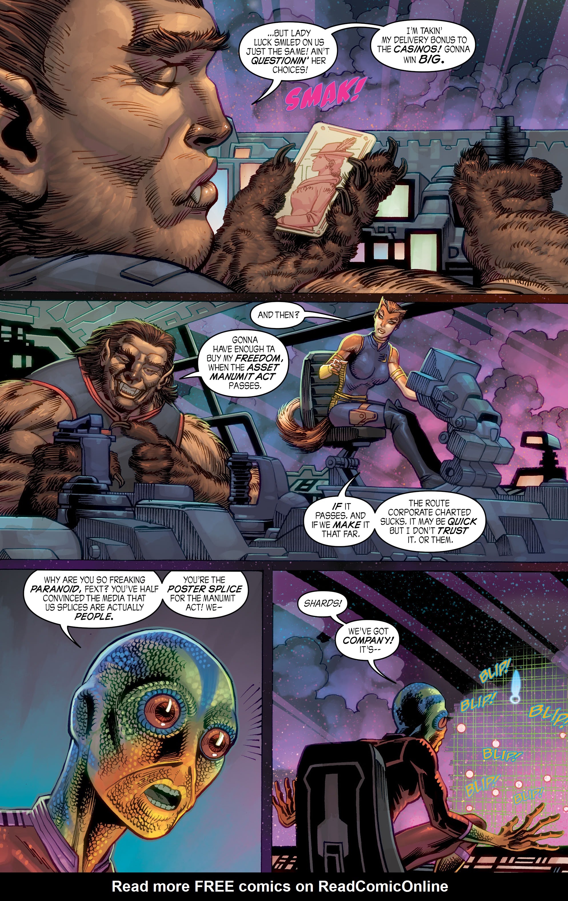 Read online John Carpenter Presents Storm Kids: Hyperbreed comic -  Issue #1 - 7