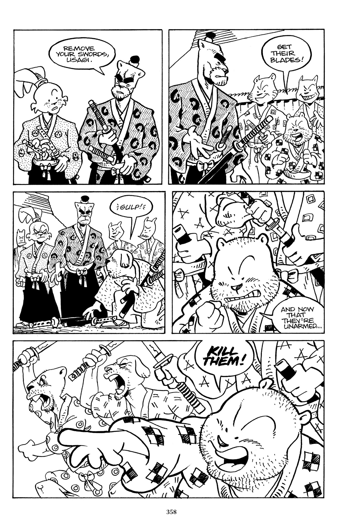 Read online The Usagi Yojimbo Saga comic -  Issue # TPB 7 - 353