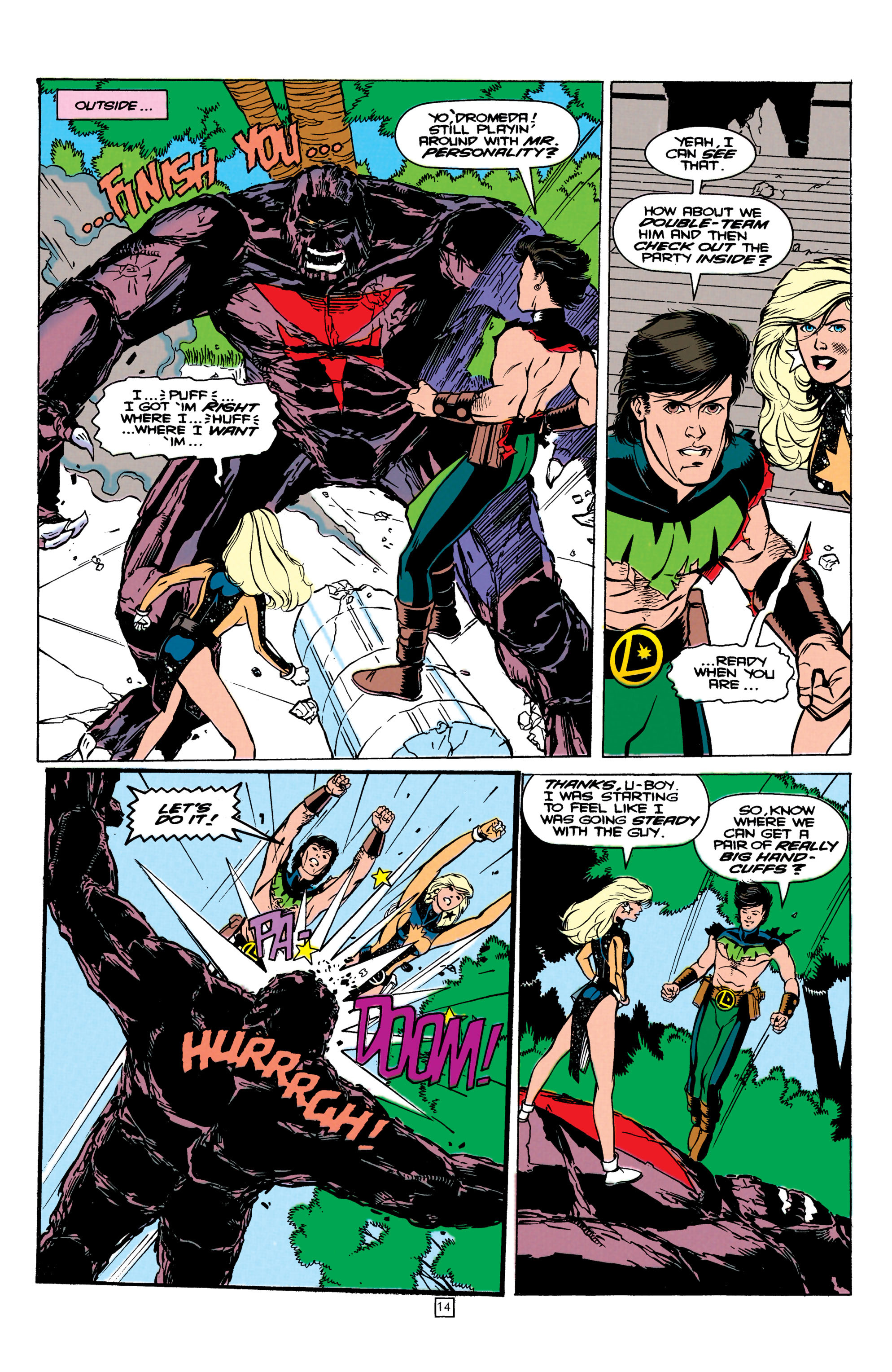 Read online Legionnaires comic -  Issue #6 - 15